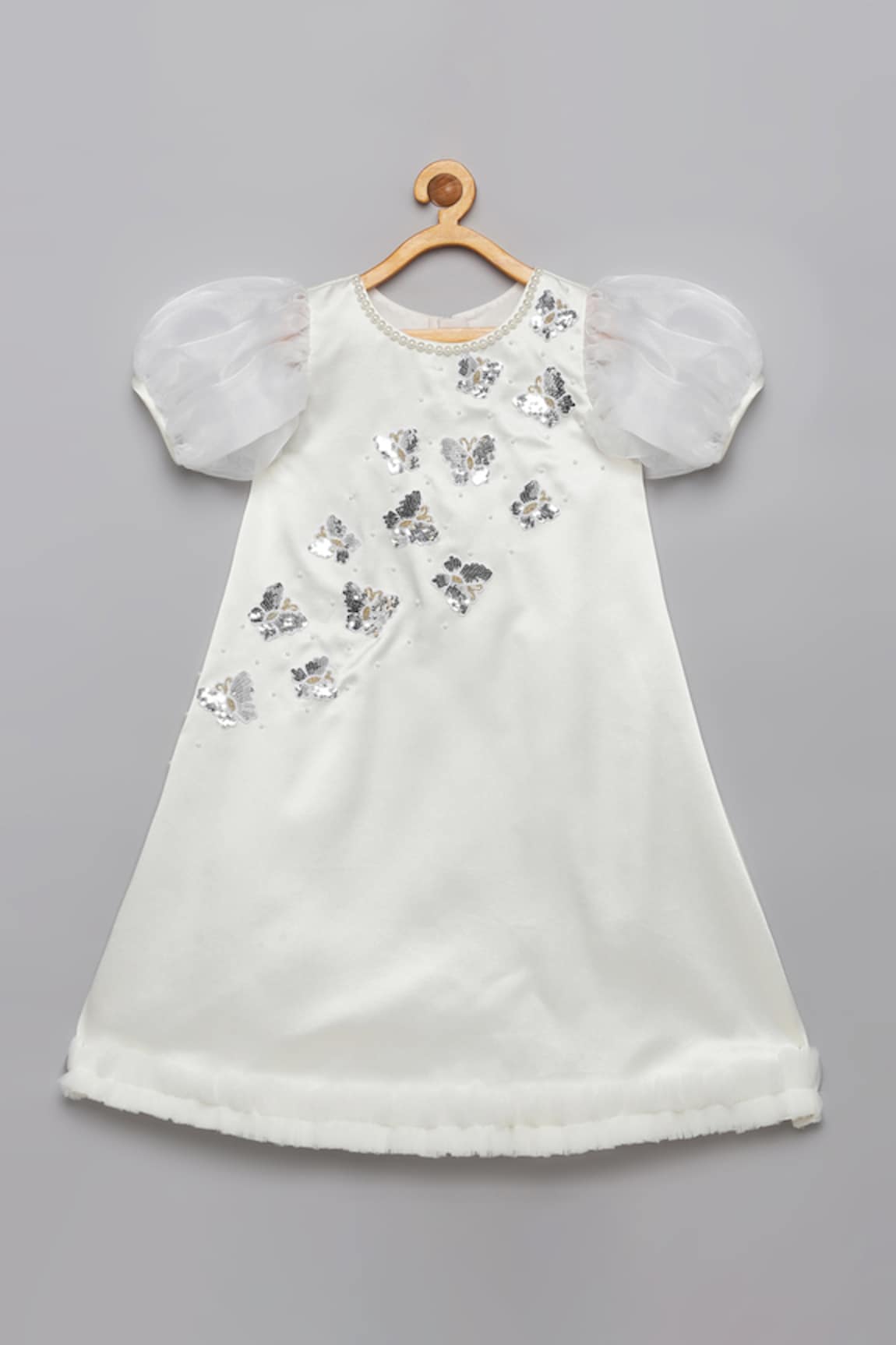 Tutus by Tutu Butterfly Embroidered A-Line Dress