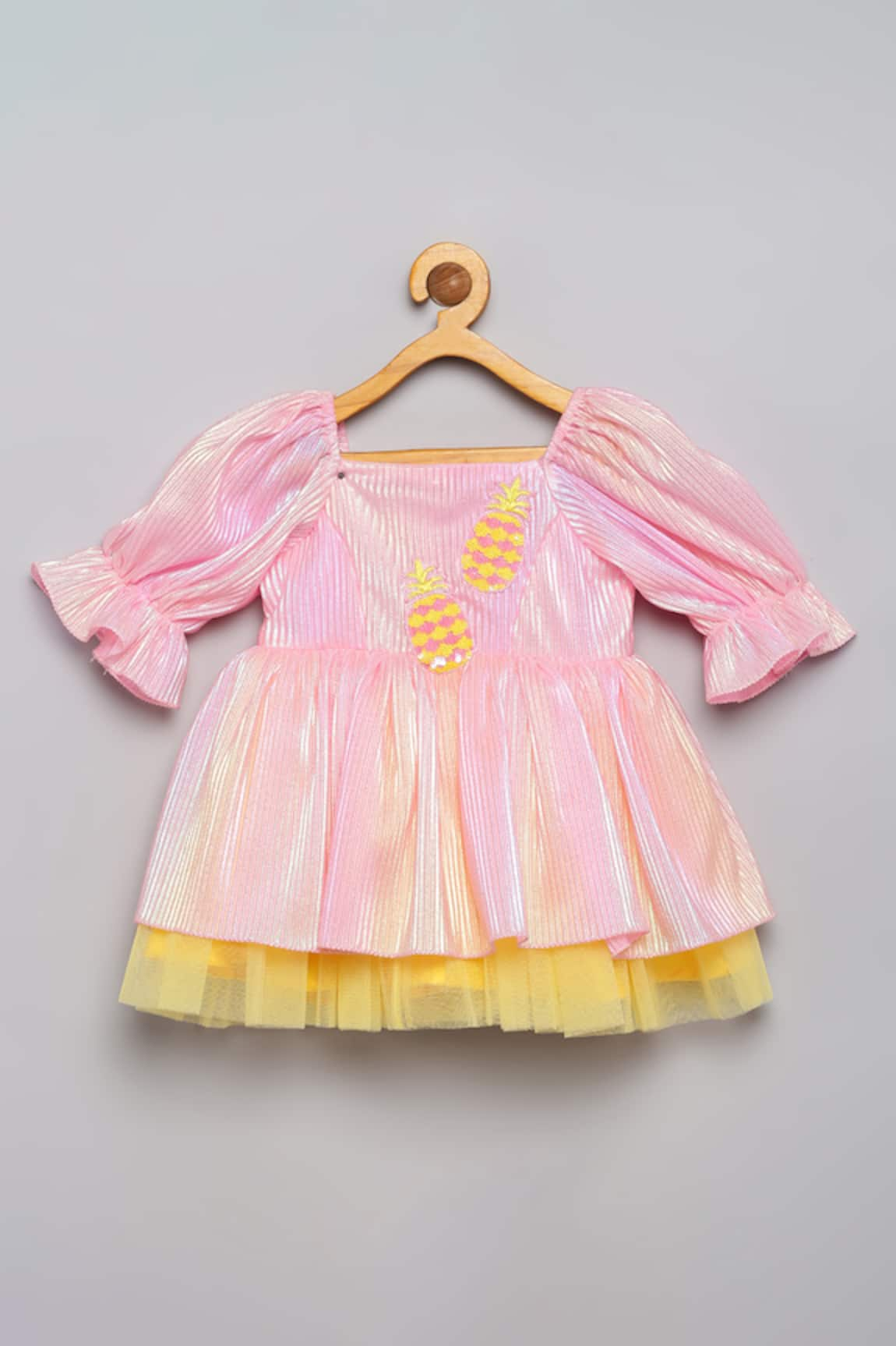 Tutus by Tutu Pleated Holographic Dress