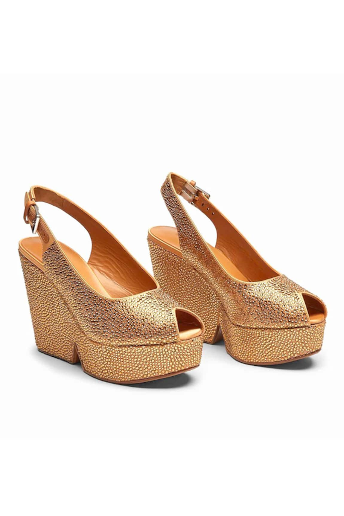 Sephyr Neoma Swarovski Crystal Embellished Wedges