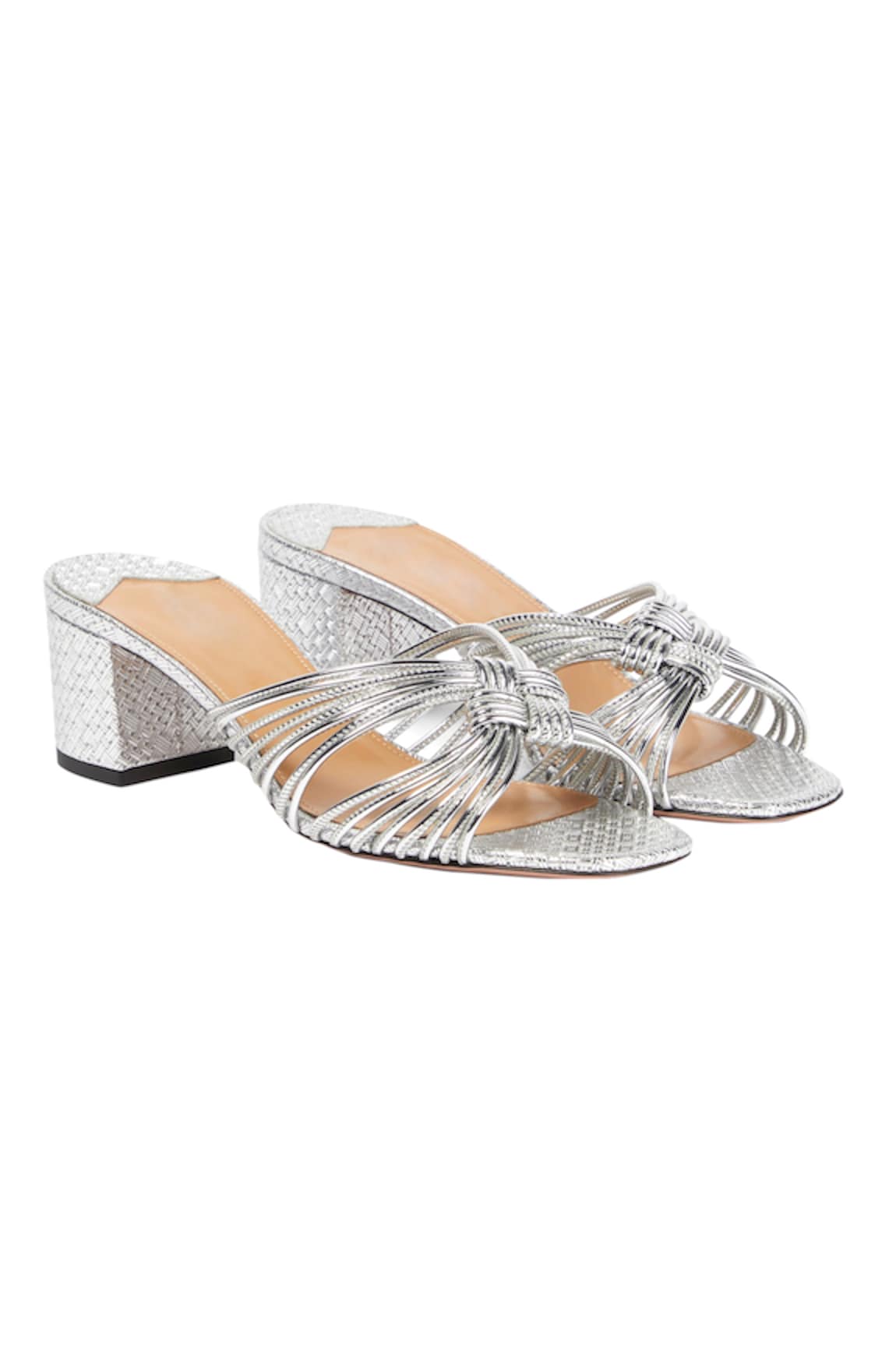 Sephyr Lucia Metallic Finish Heels