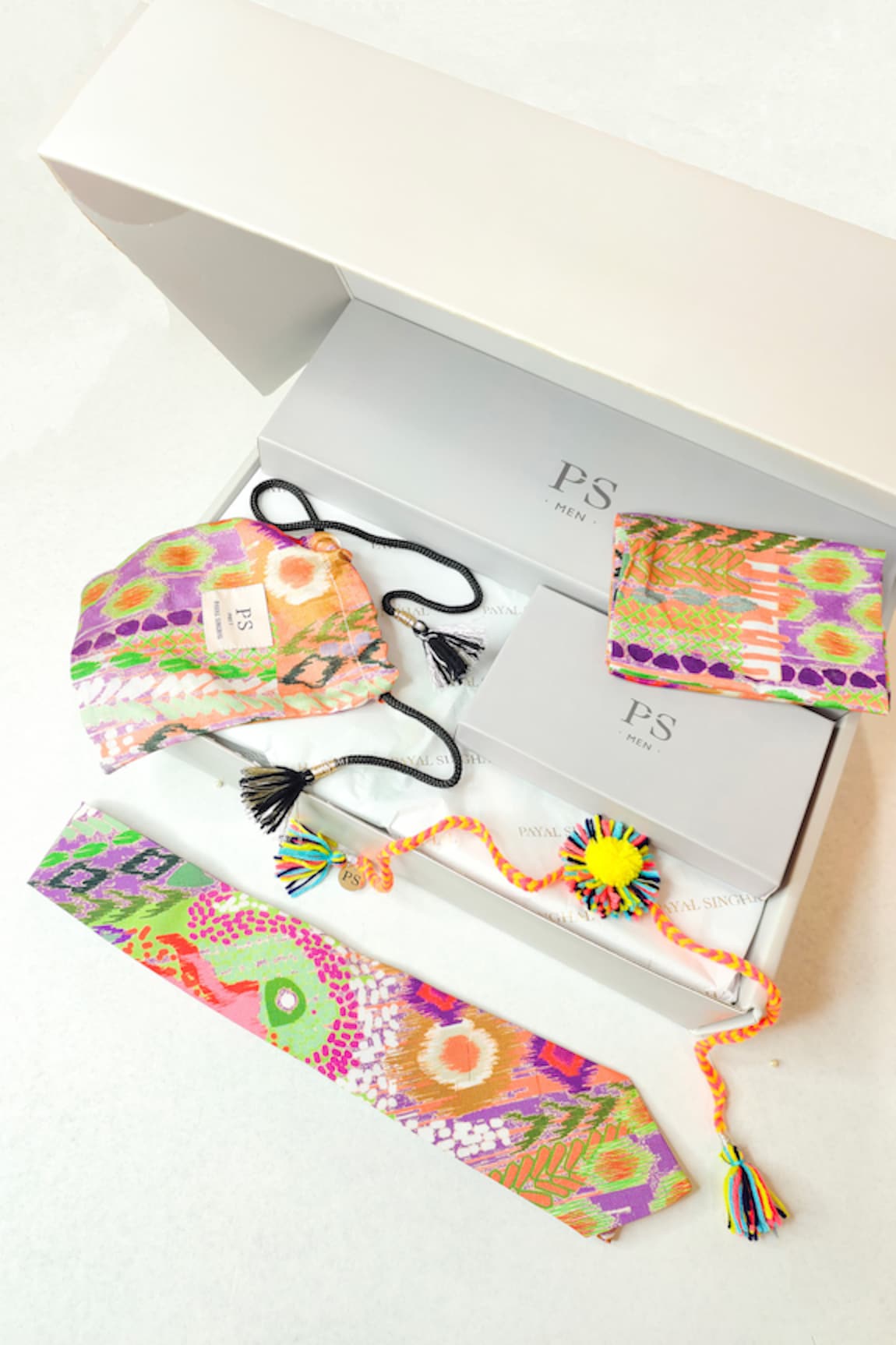 PS Men by Payal Singhal African Print Raksha Bandhan Gift Hamper