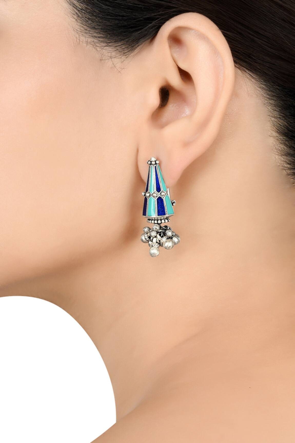 Tribe Amrapali Kajri Ghungroo Earrings 
