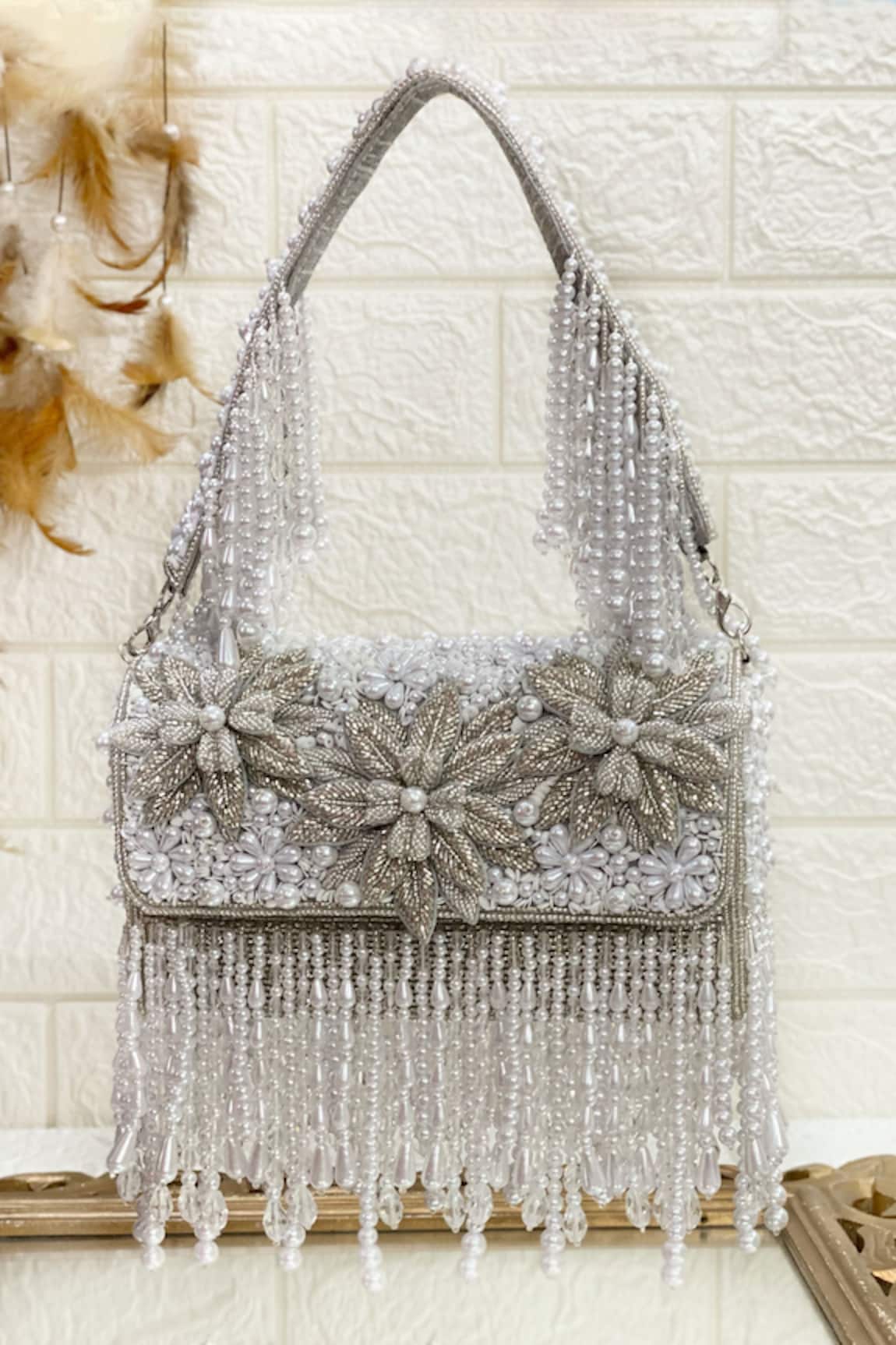 Kainiche by Mehak Sequin Embellished Bag