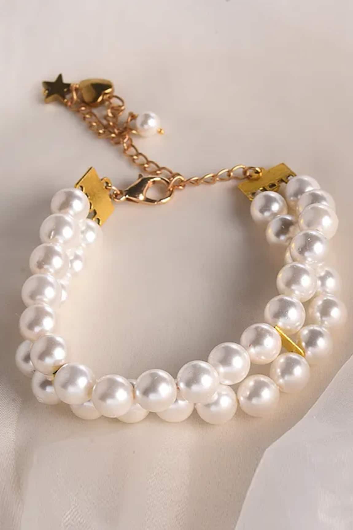 Pearl Bracelet DesignHow to Make a Green Pearl Bead Bracelet   Pandahallcom