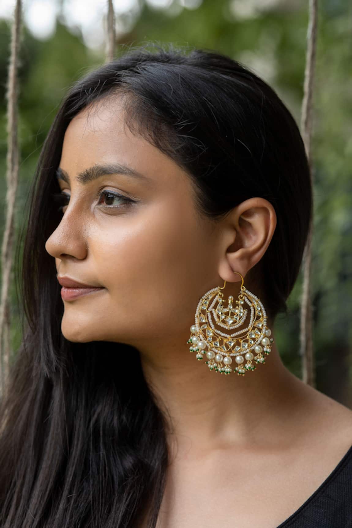 Riana Jewellery Bead Drop Chandbalis 