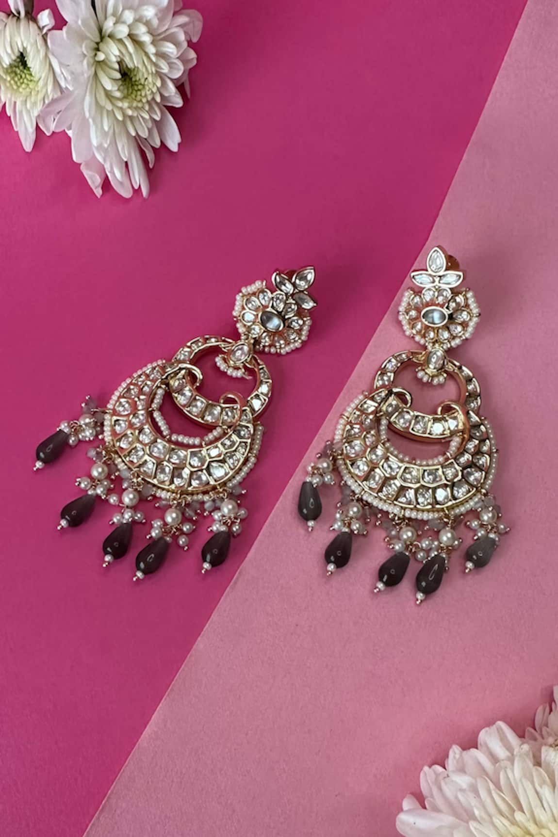 Yellow Chimes Silvertoned Oxidised heavy looks Studded Black Stones  Chandbali Jhumka Earrings Buy Yellow Chimes Silvertoned Oxidised heavy  looks Studded Black Stones Chandbali Jhumka Earrings Online at Best Price  in India 