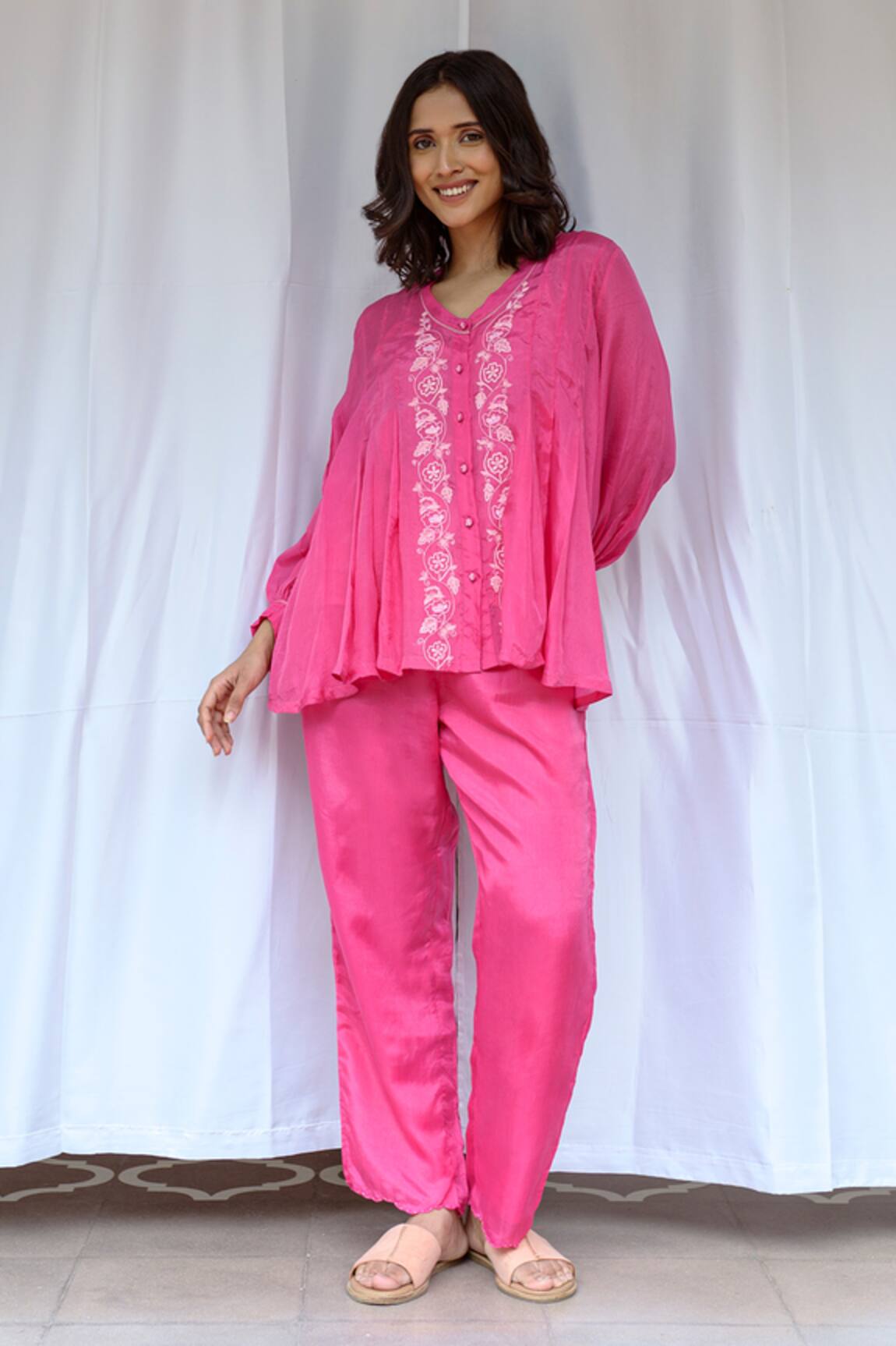 Ayaka Plain Straight Trouser