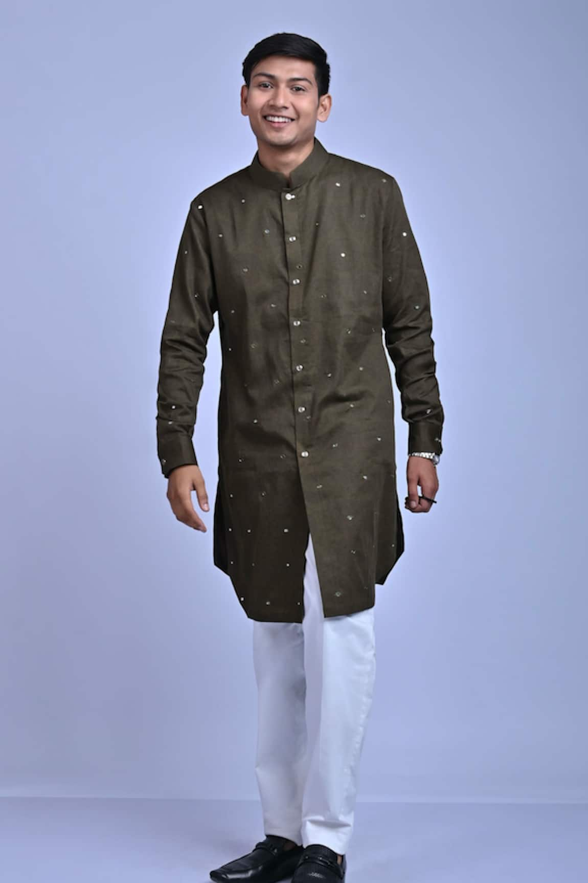 Mirkashi Mirror Work Kurta Set