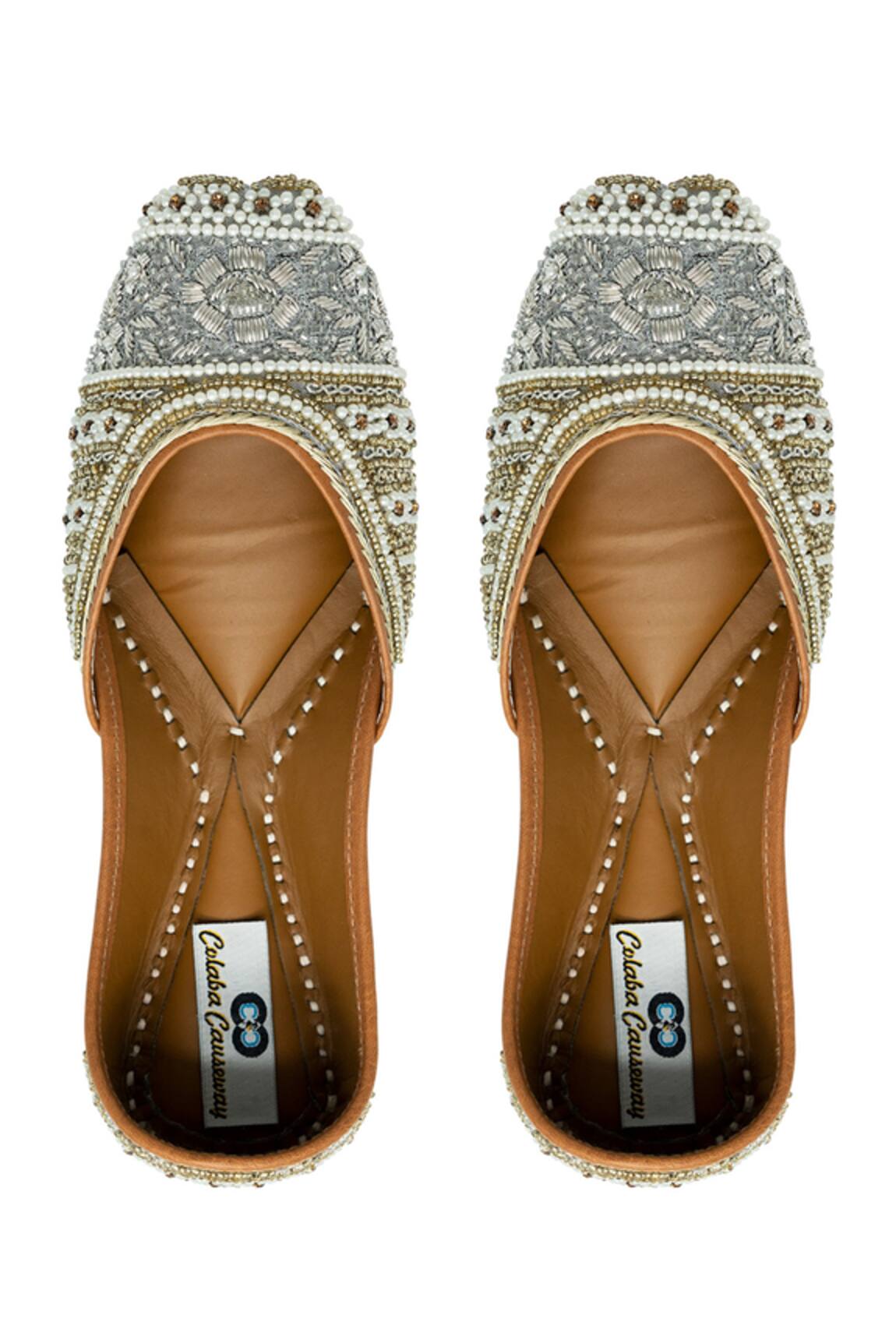 Colaba Causeway Florentina Embroidered Juttis