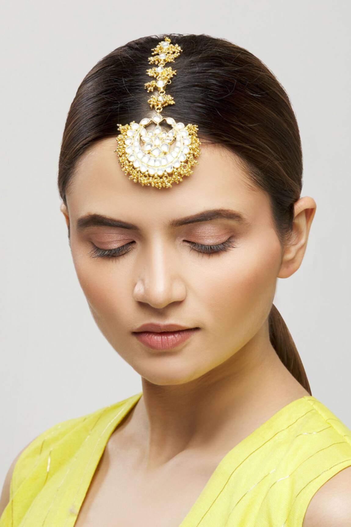 Moh-Maya by Disha Khatri Kundan Maangtikka 