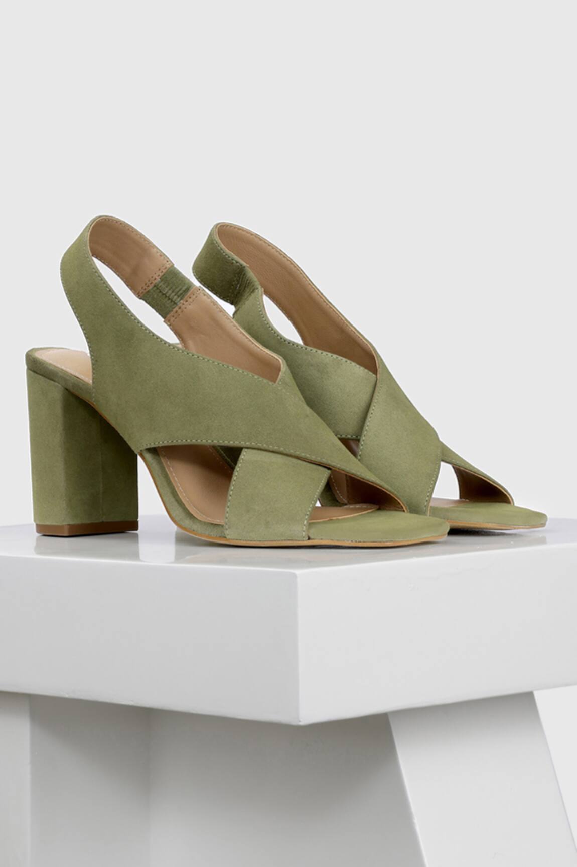 OROH Huelva Leather Block Heels 