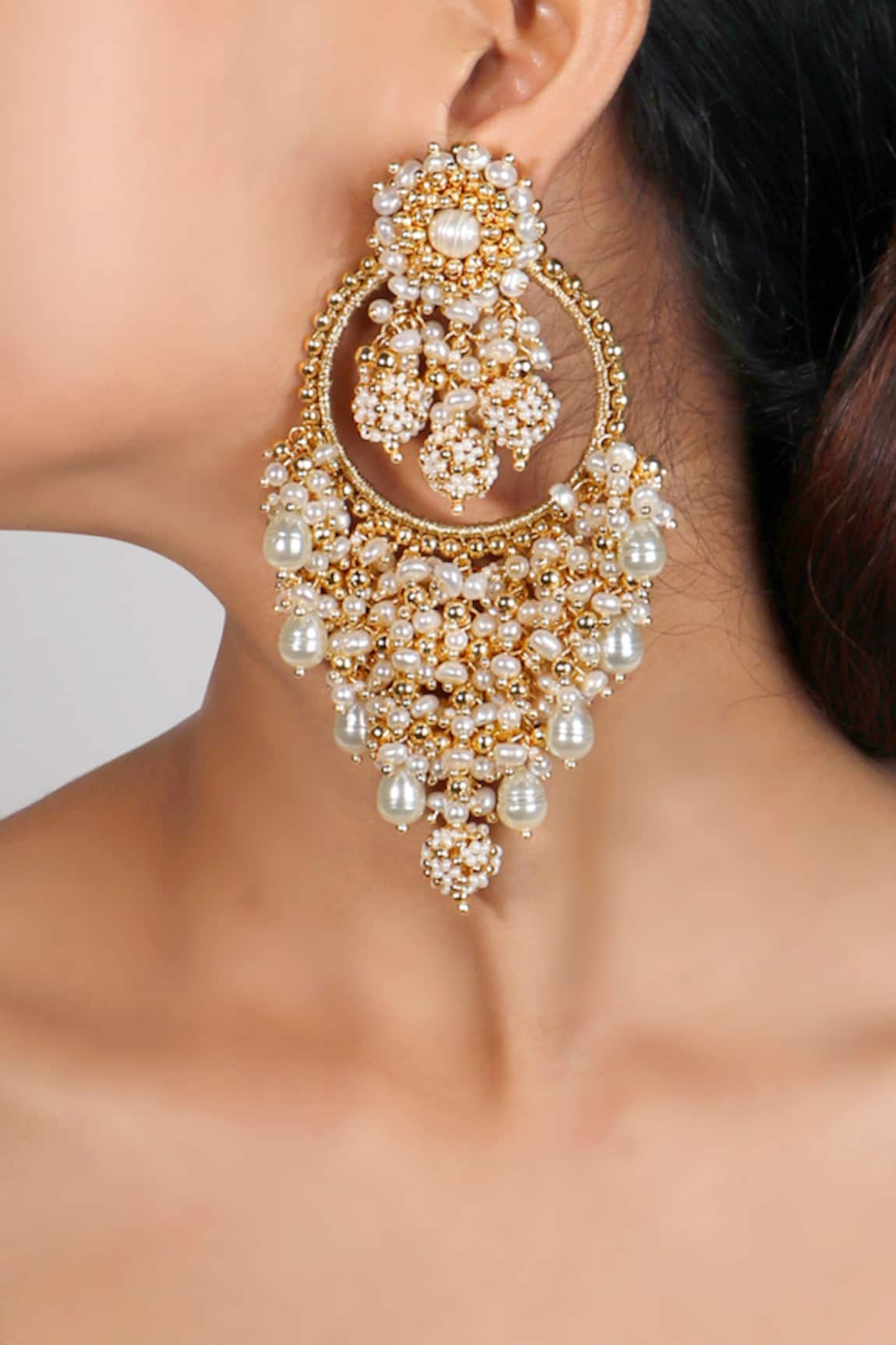 Vaidaan Madani Embroidered Earrings
