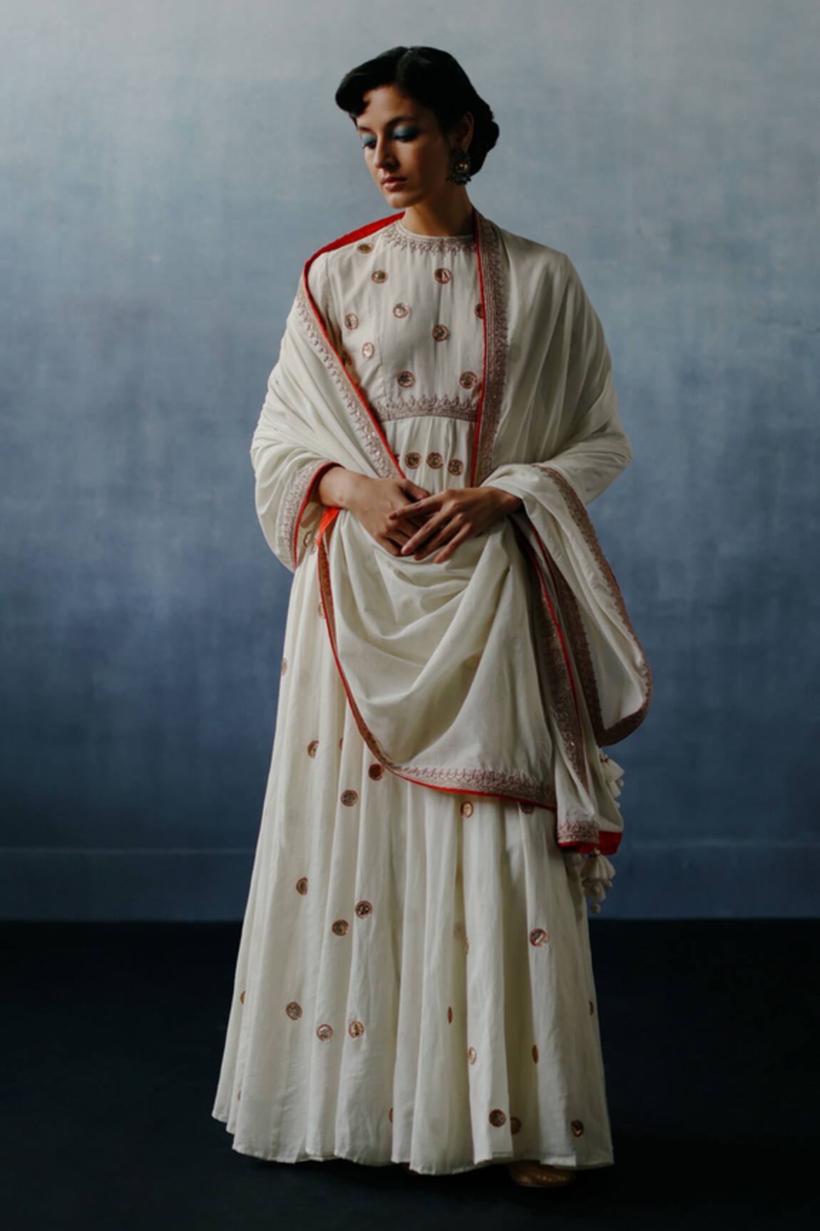 Avacara Gota Embroidered Anarkali Set