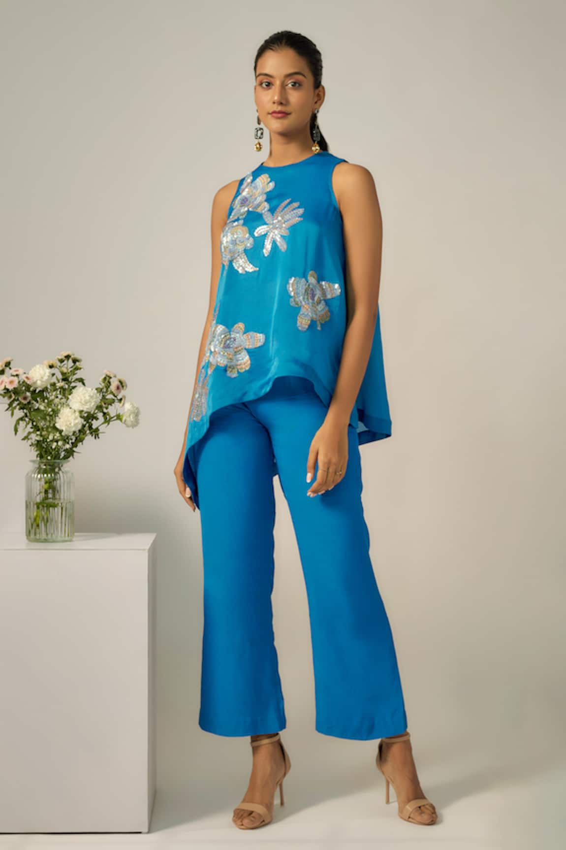 Nayantara Couture Alice Embroidered Tunic & Pant Set