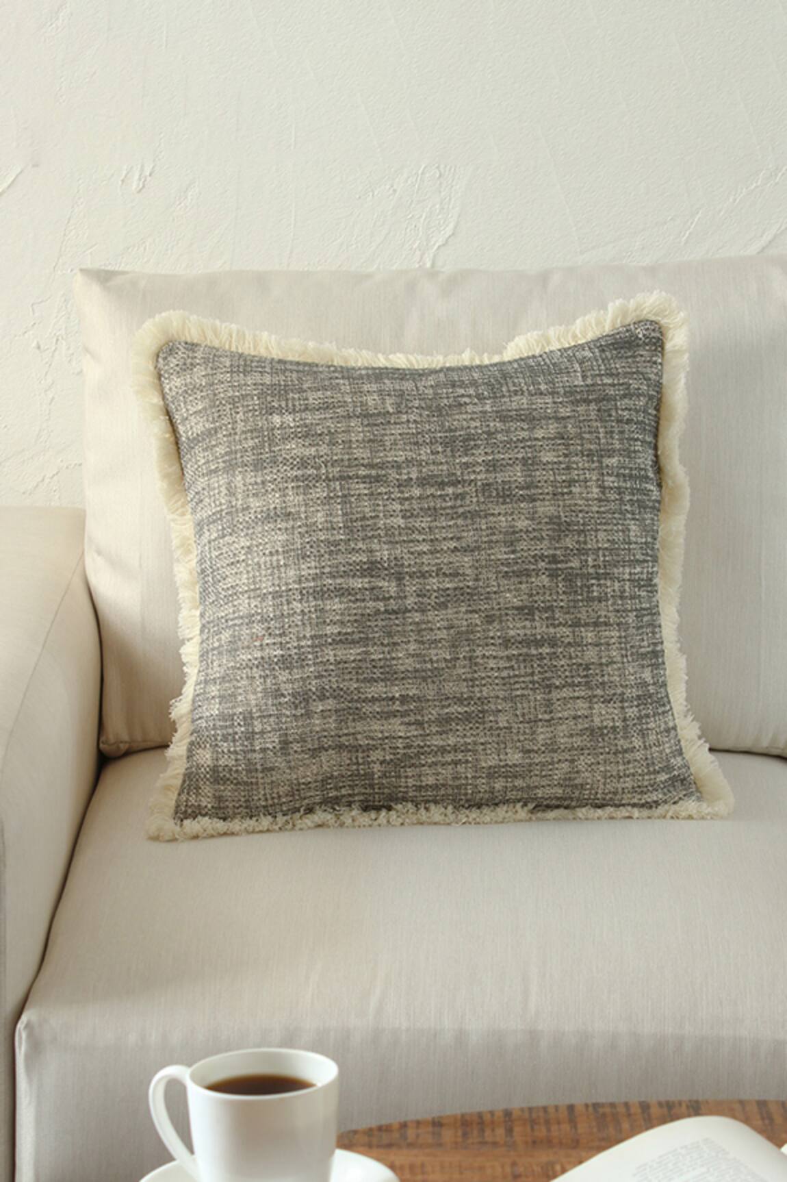 House This Matsya Vala Embroidered Cushion Cover