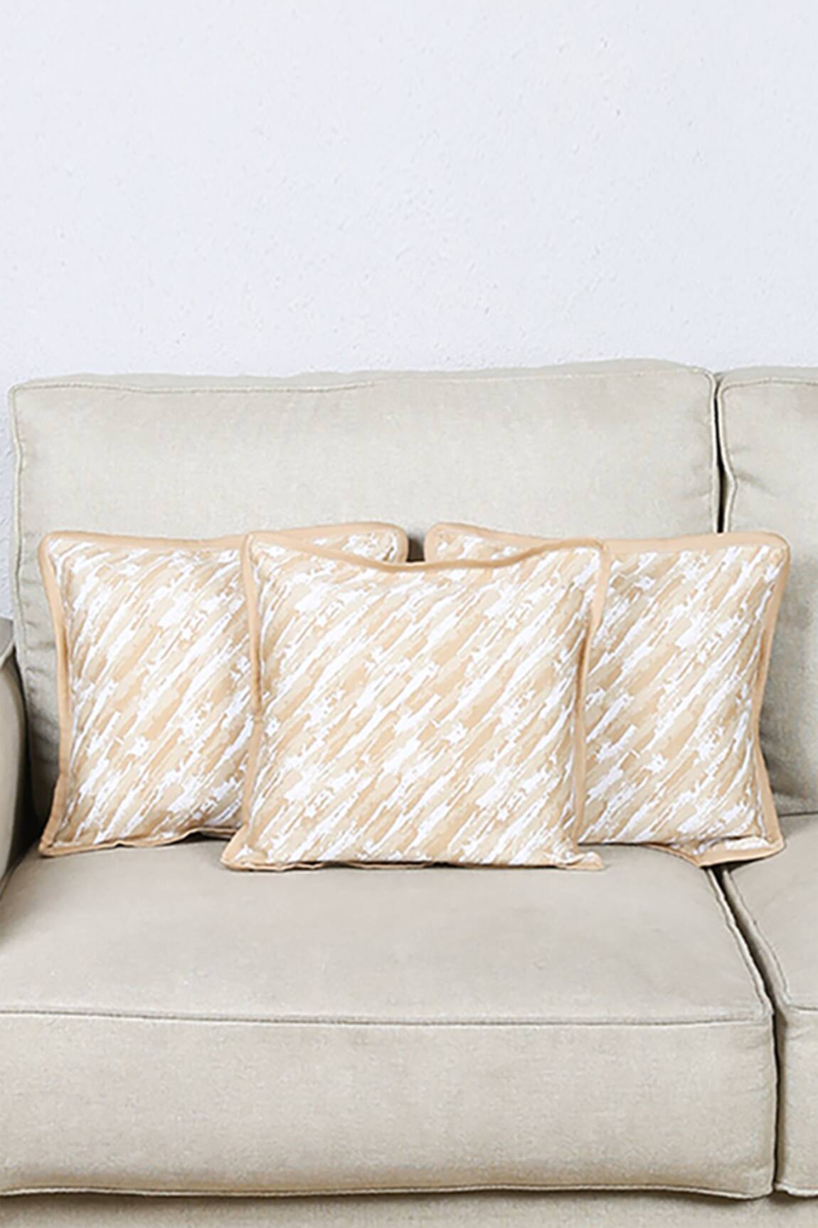 House This Tulika Print Cushion Cover - 3 Pcs