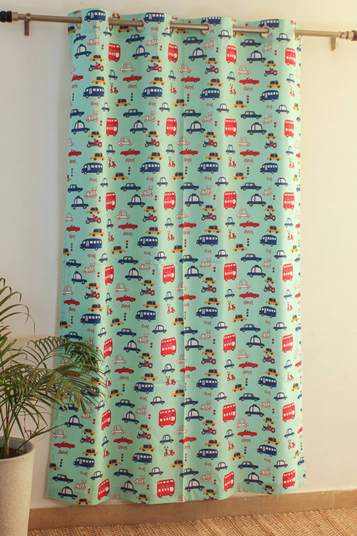 House This Joy Ride Pattern Curtain