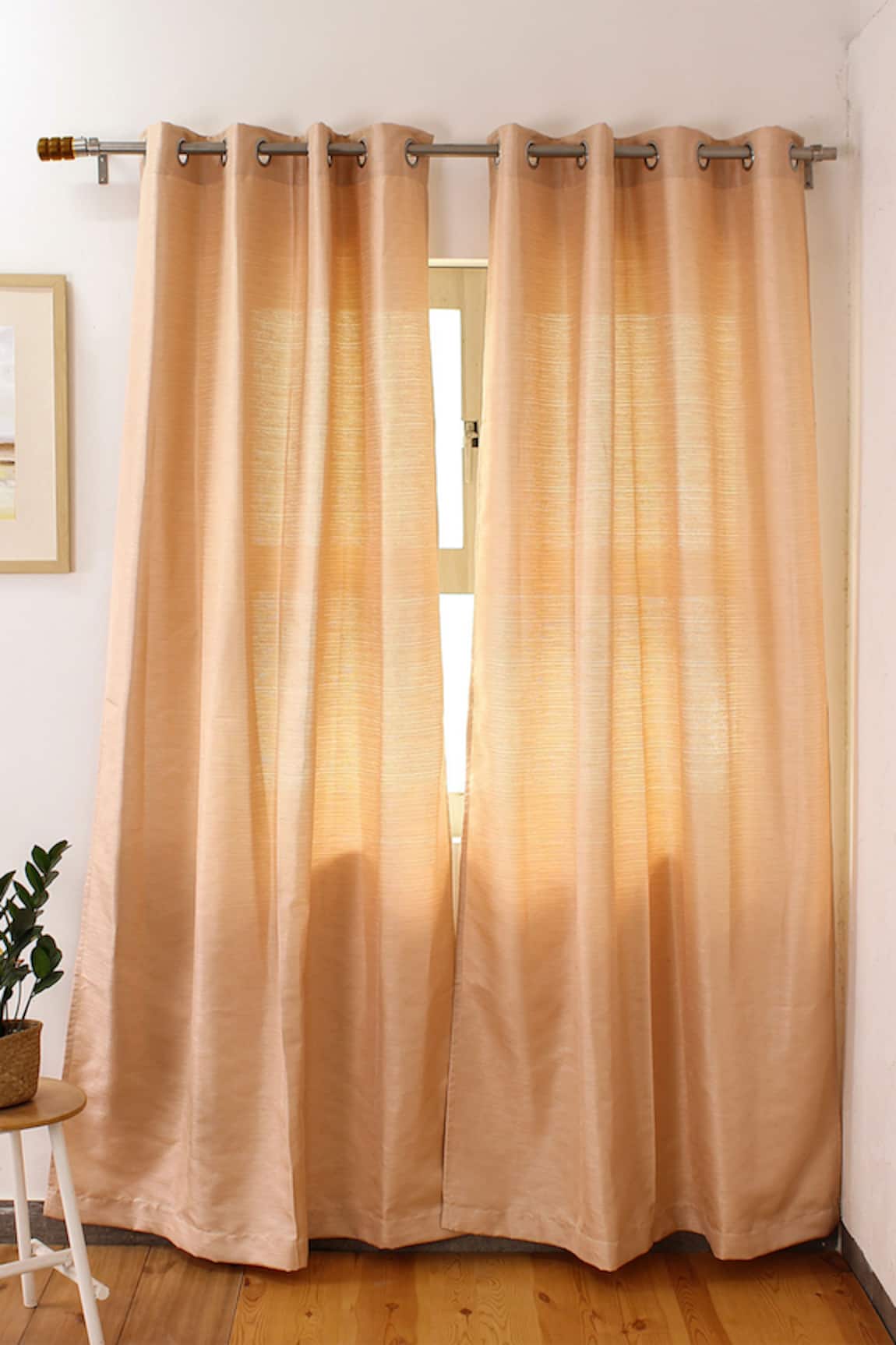 House This Kaveri Semi Opaque Door Curtain