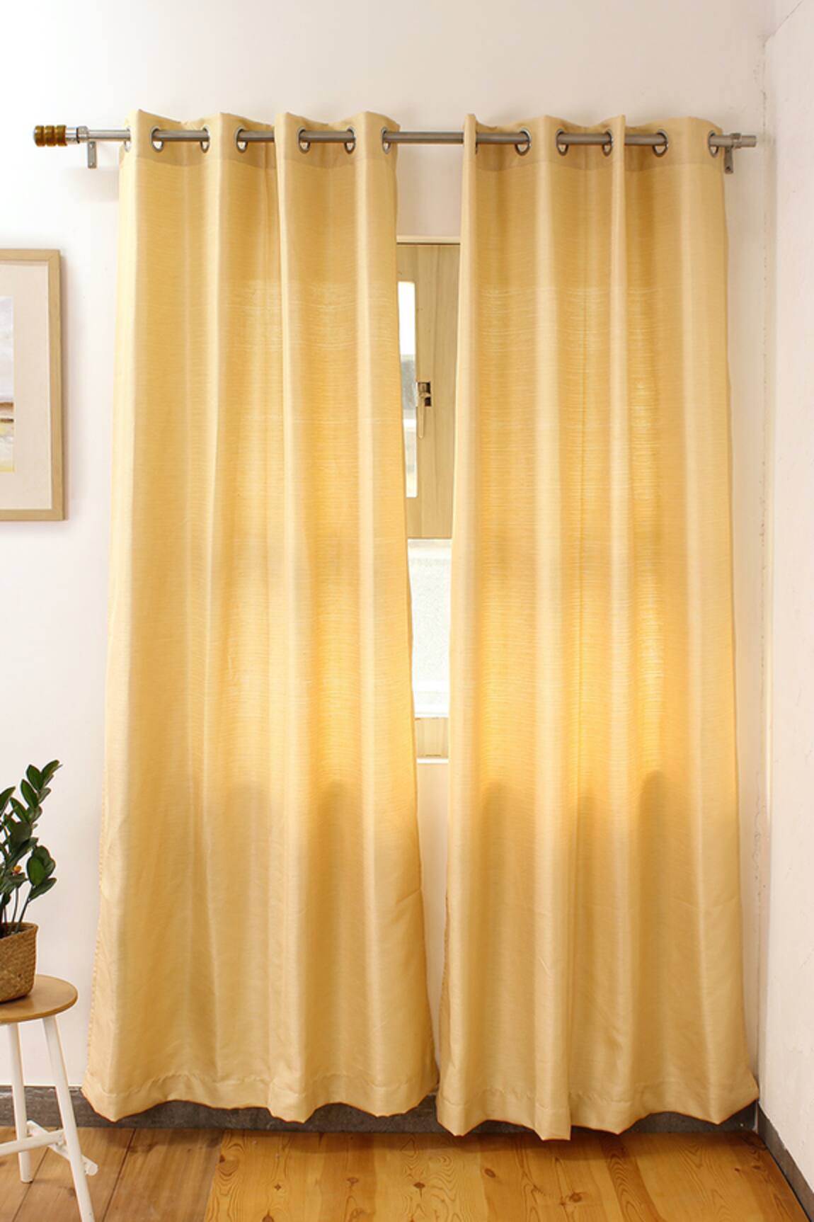 House This Narmada Semi Opaque Door Curtain