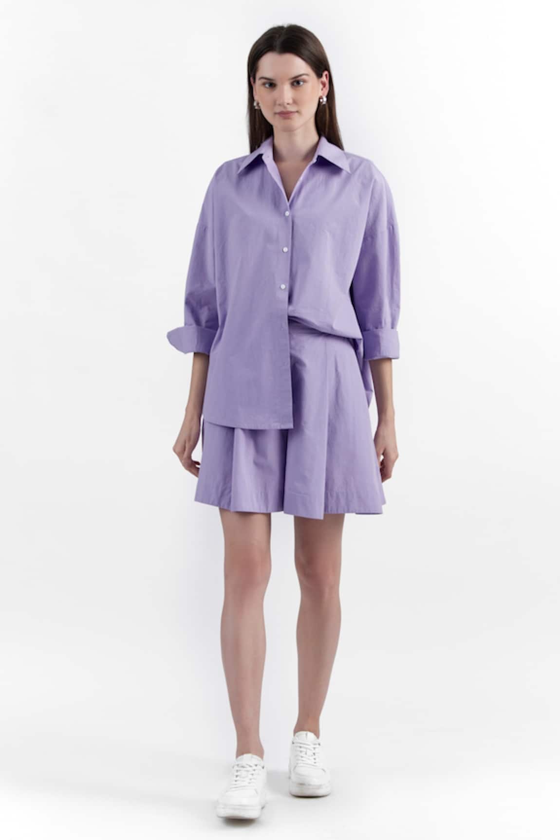 Perona Cotton Solid Shirt