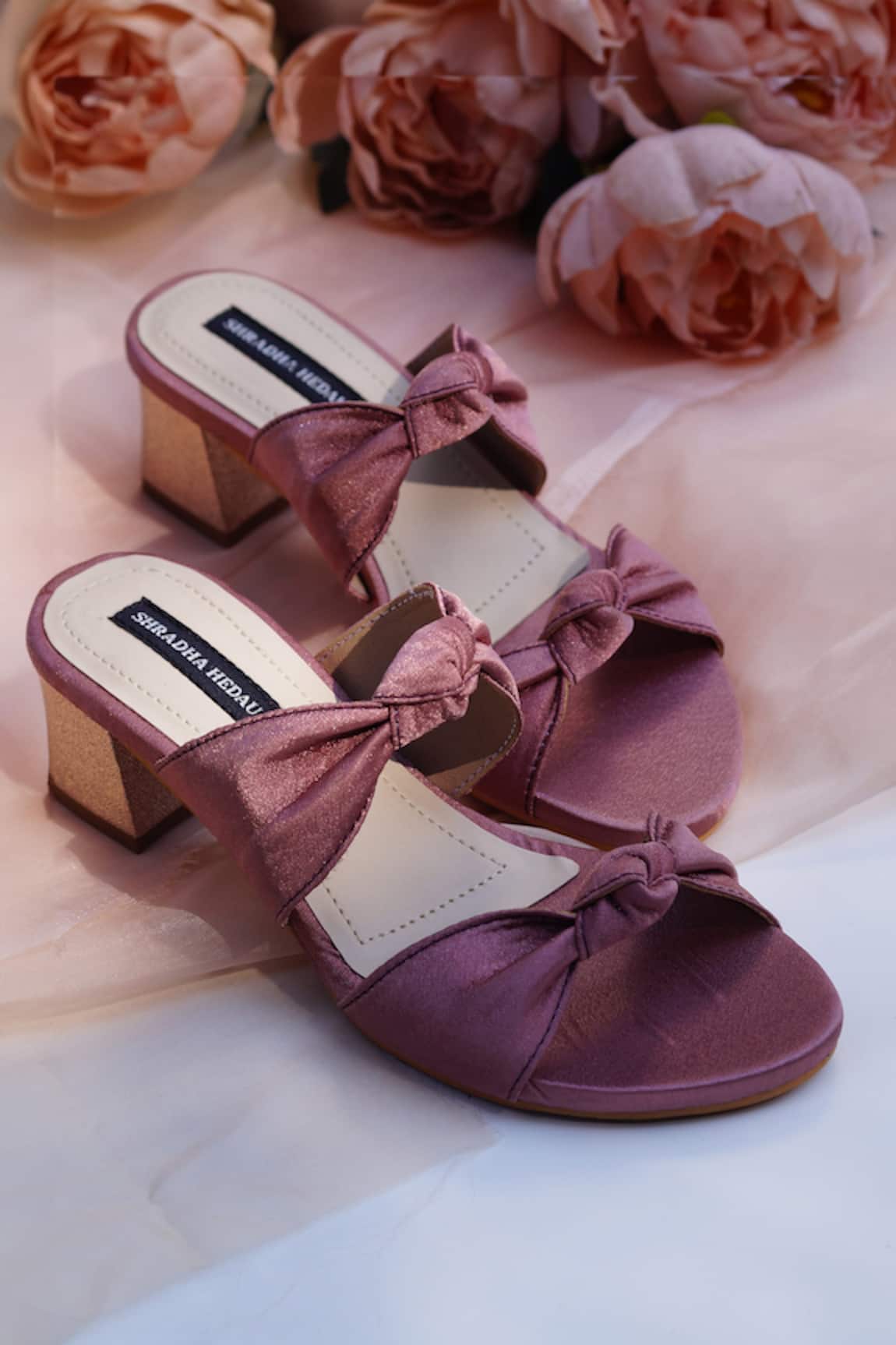Shradha Hedau Footwear Couture Anastasia Tie-Up Bow Detail Heels