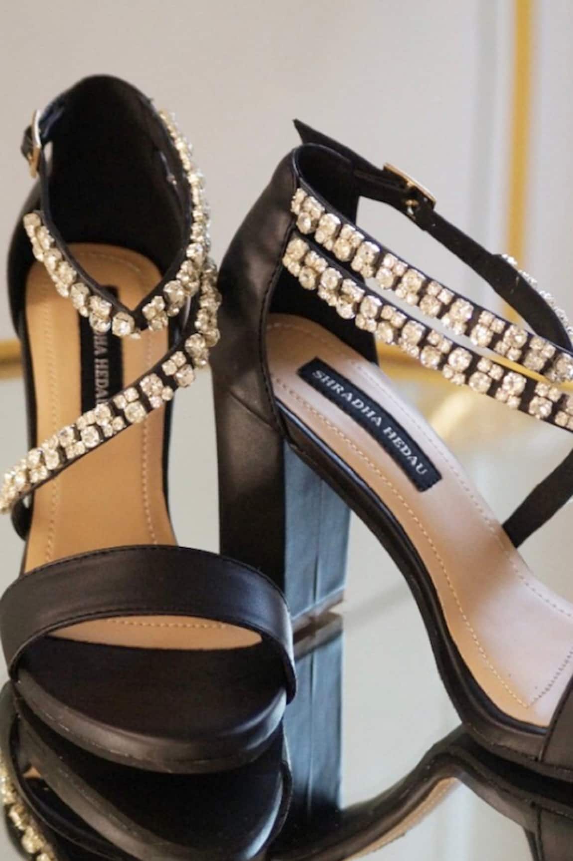 Shradha Hedau Footwear Couture Daphne Diamond Embellished Heels