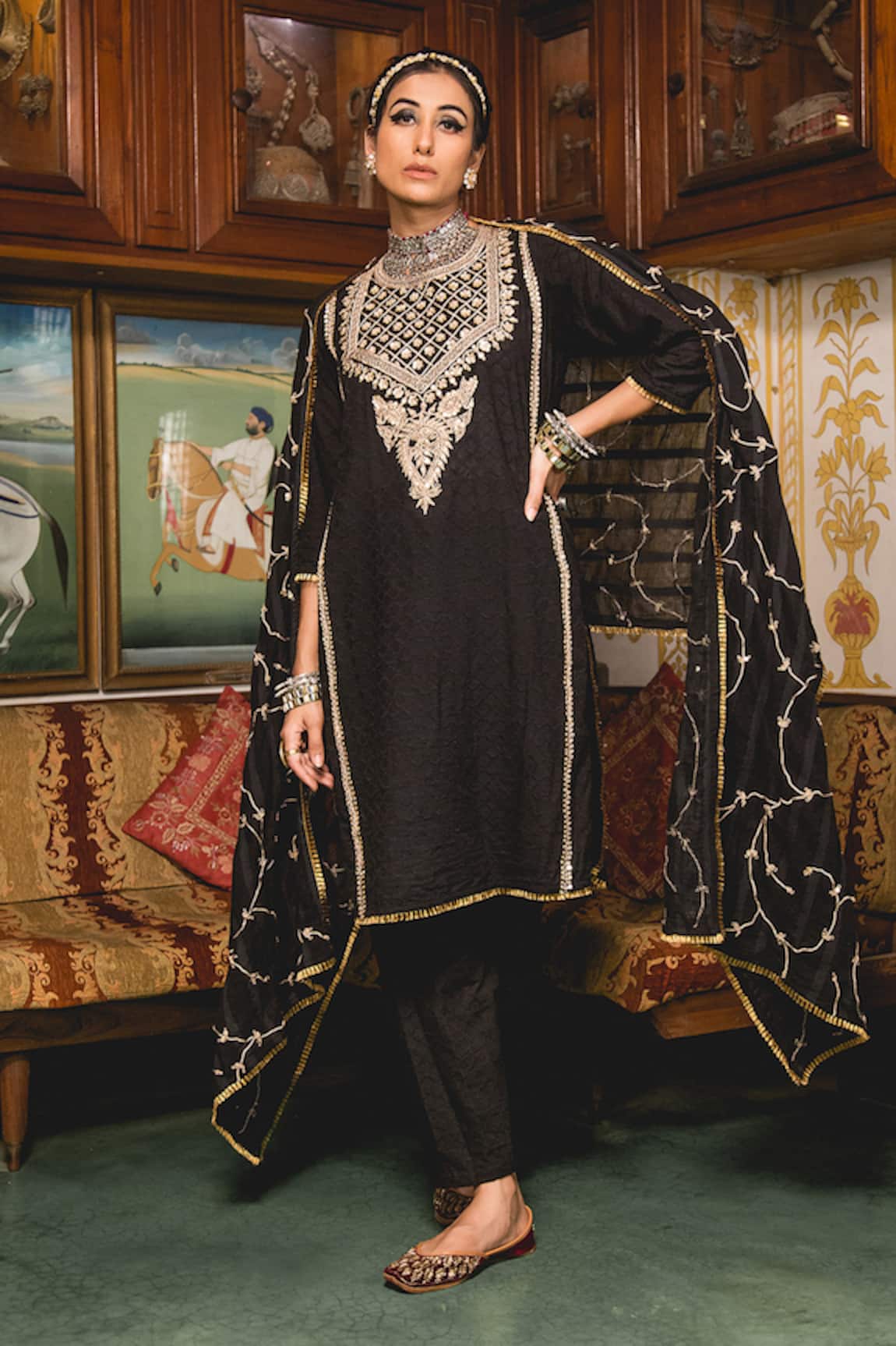 Gulabo Jaipur Emira Cotton Embroidered Kurta Set
