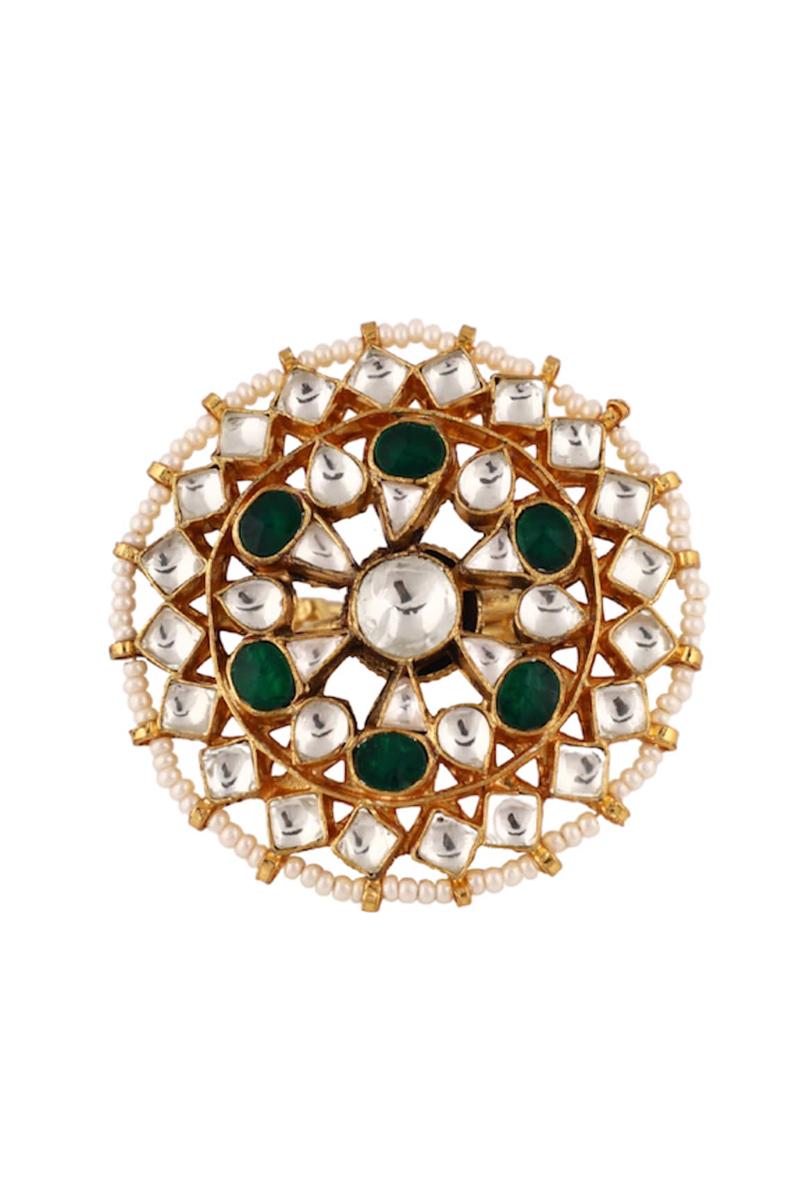 Riana Jewellery Stones Embellished Ring