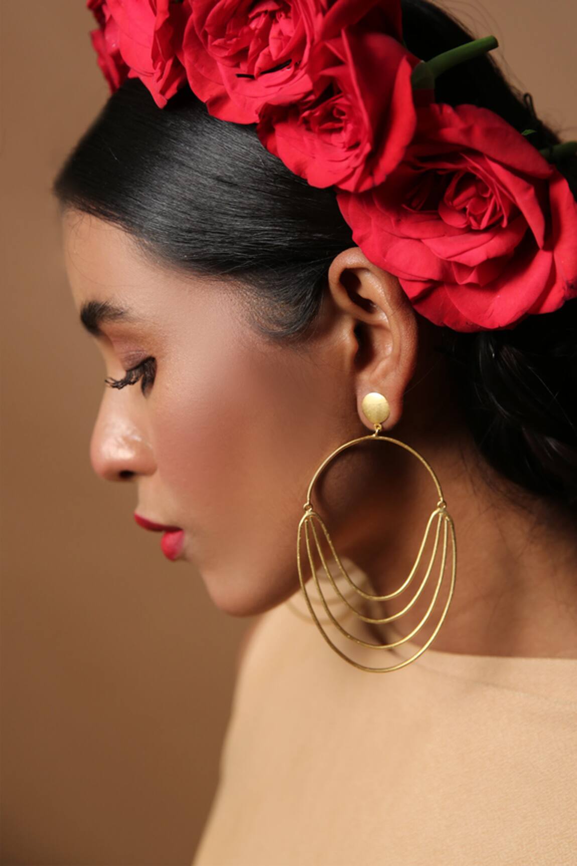 Zaza By Somya Handcrafted Hoops