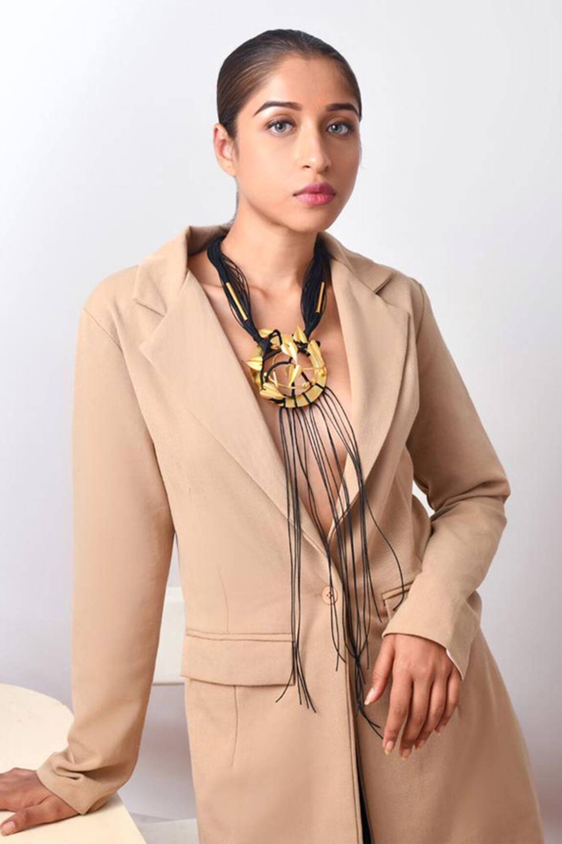 Zaza By Somya Cotton Thread Tasselled Necklace