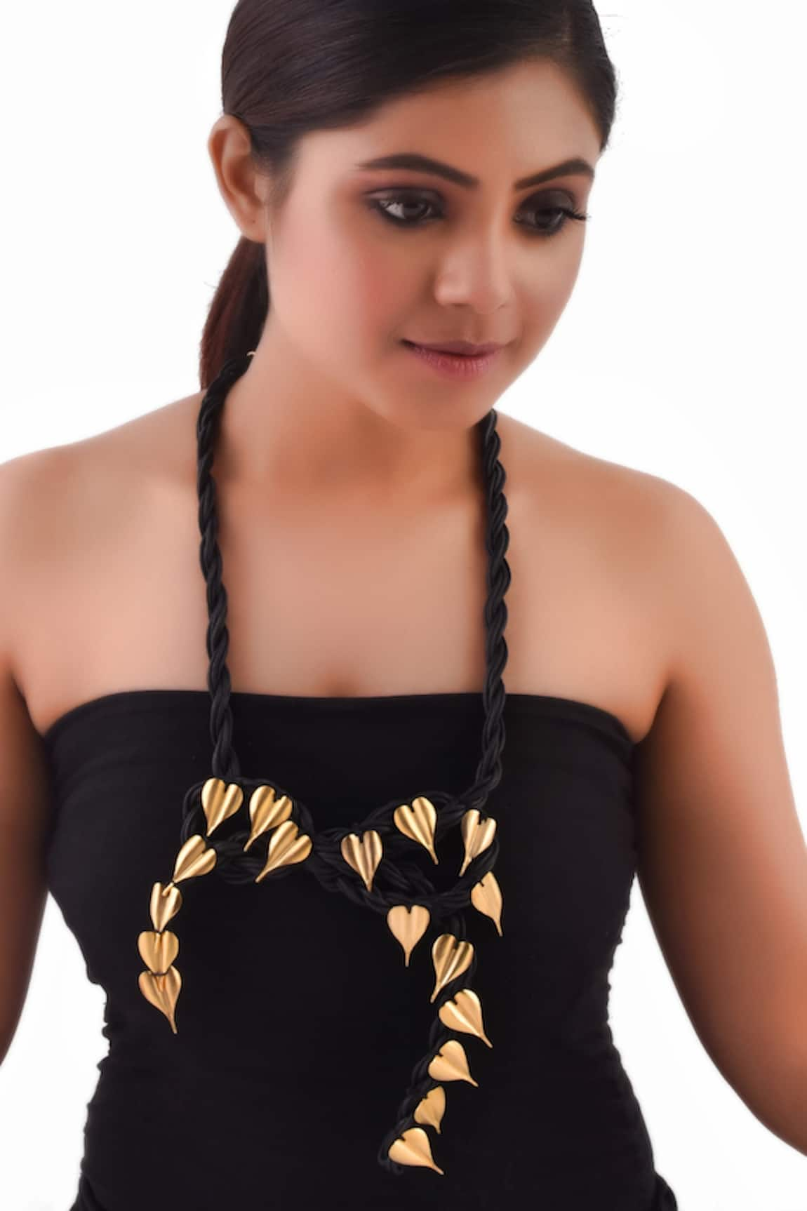 Zaza By Somya Braided Thread Necklace