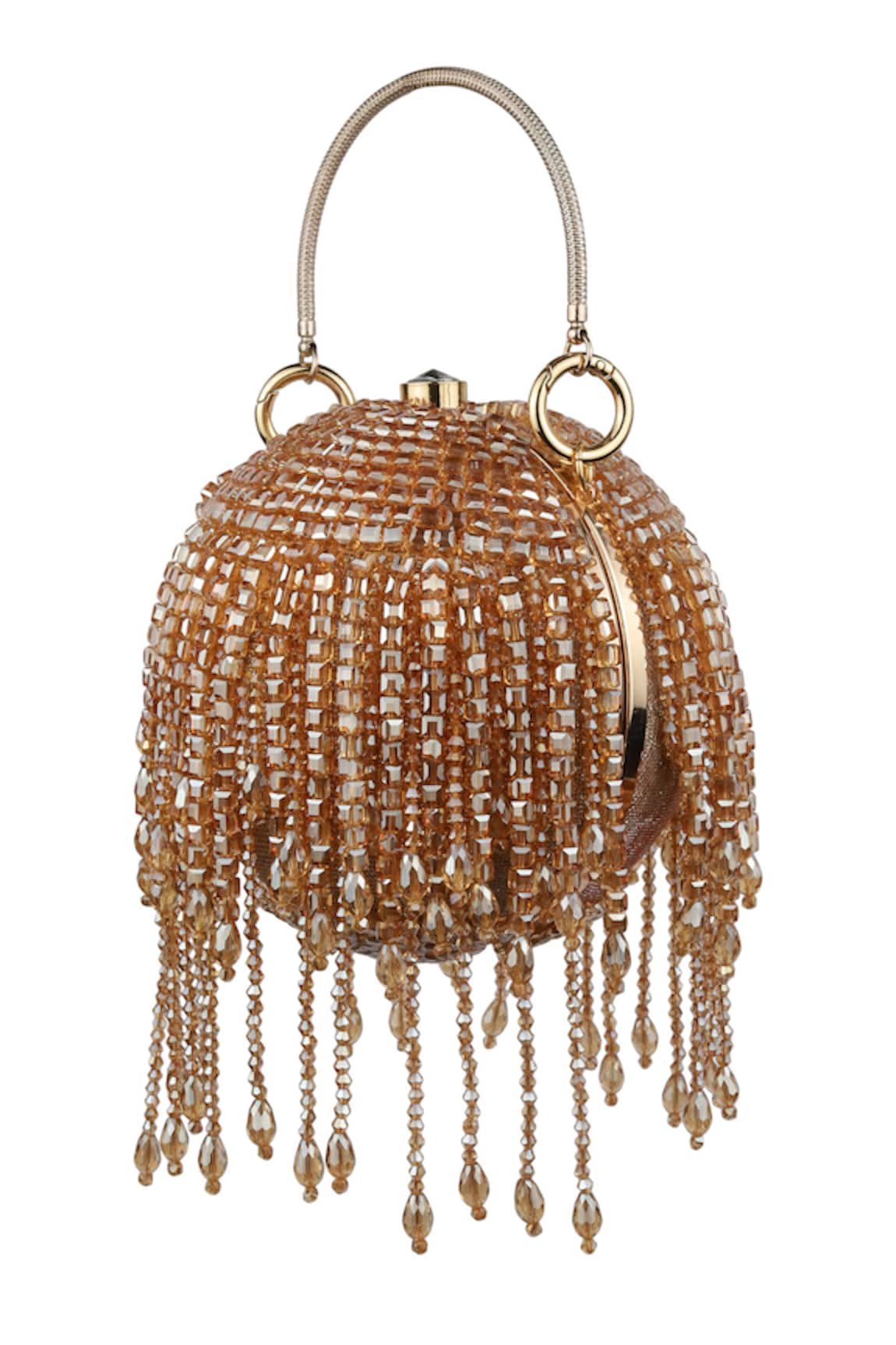 BAG HEAD Crystal Embellished Ball Small Bag