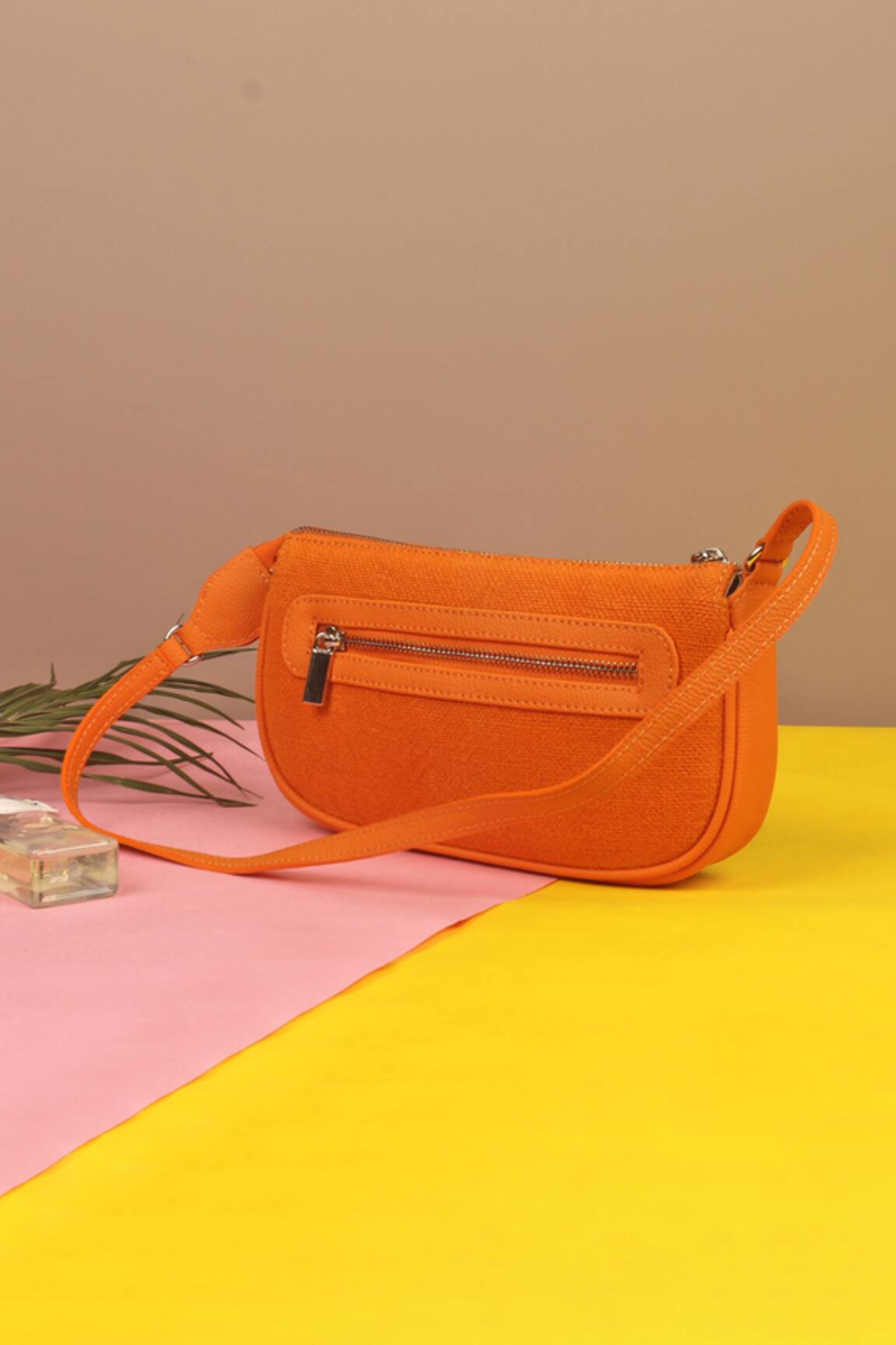 The House of Ganges Daily Curved Shape Sling Bag