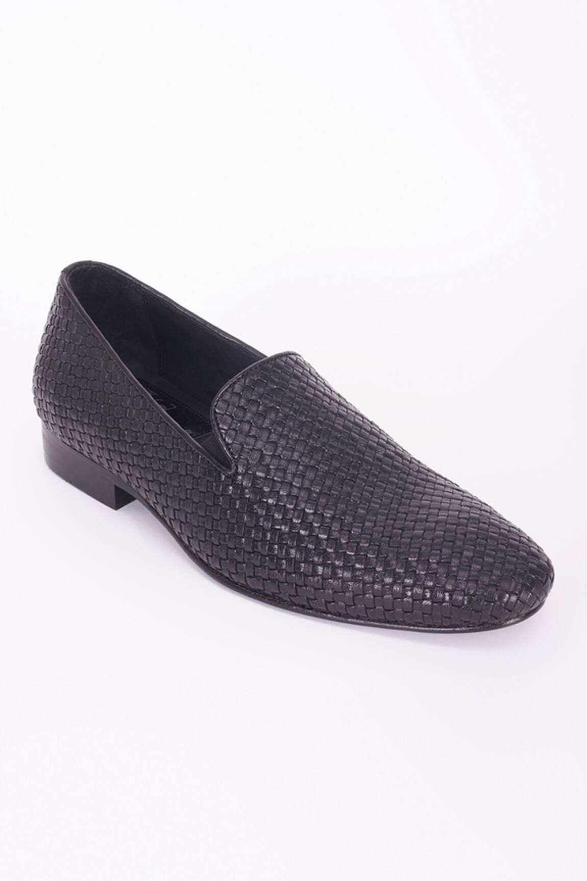 Bubber Couture Mocassin Basket Weave Shoes 