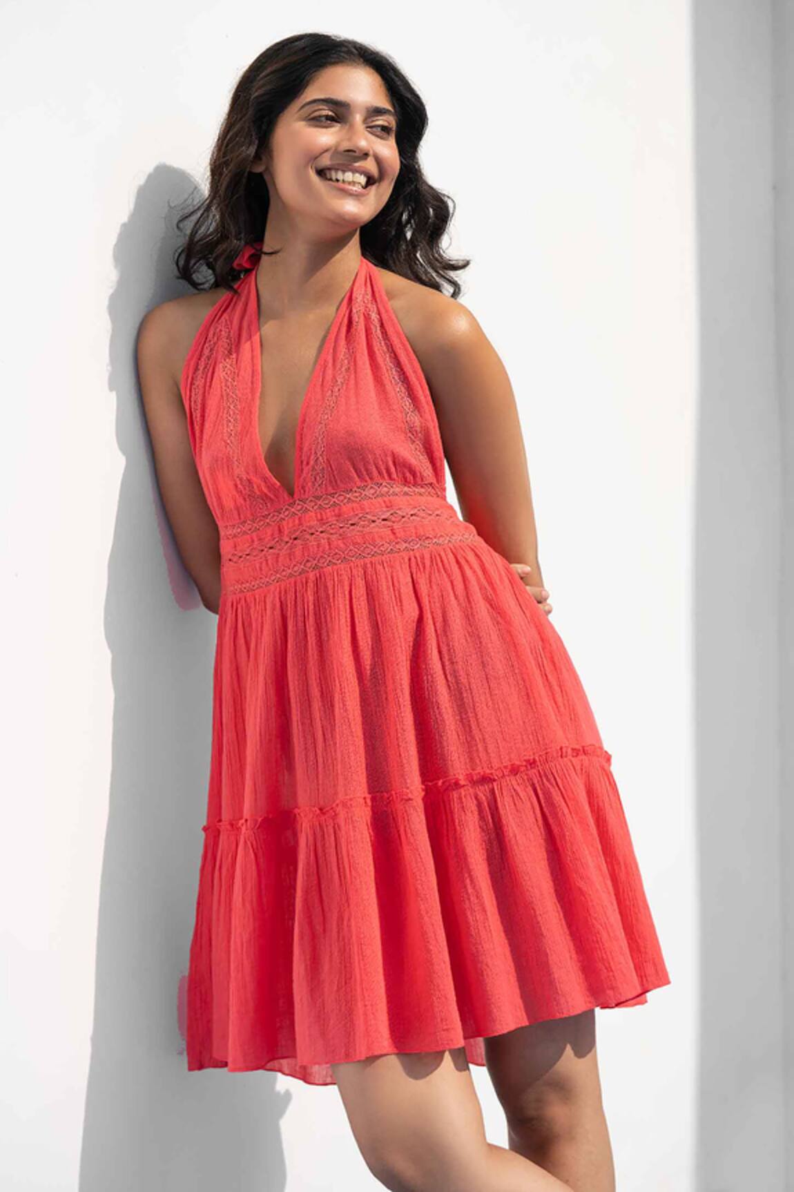 Beachbum Alexandra Halter Neck Dress