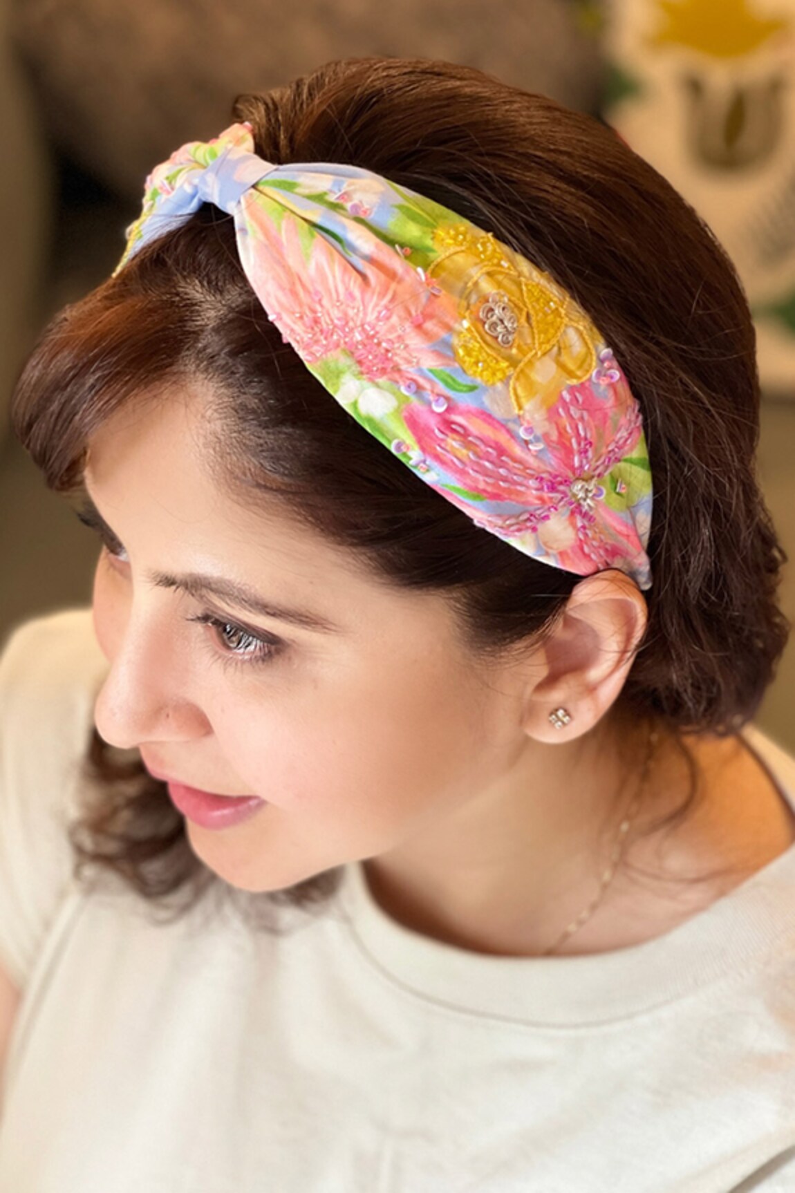 Joey & Pooh Andrea Bloom Handmade Headband