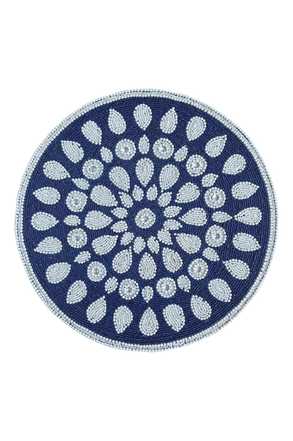 CocoBee Mandala Design Beads Embellished Placemat