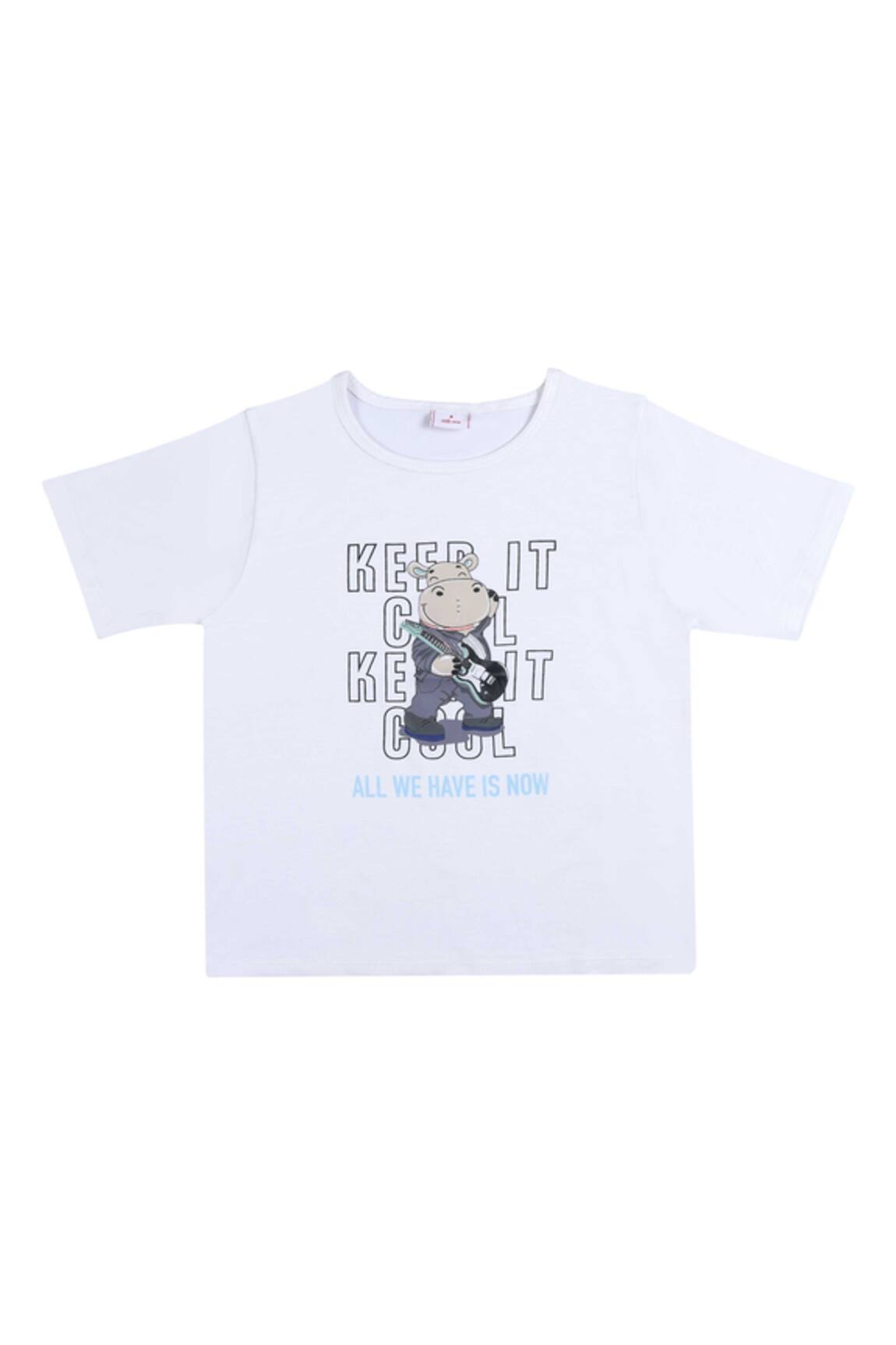 Rang by Lespetits Hippo Boy T-Shirt
