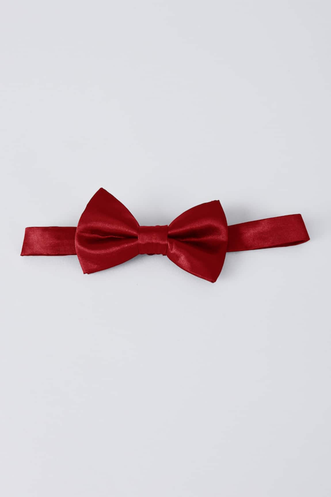 Bubber Couture Scarlet Silk Bow Tie
