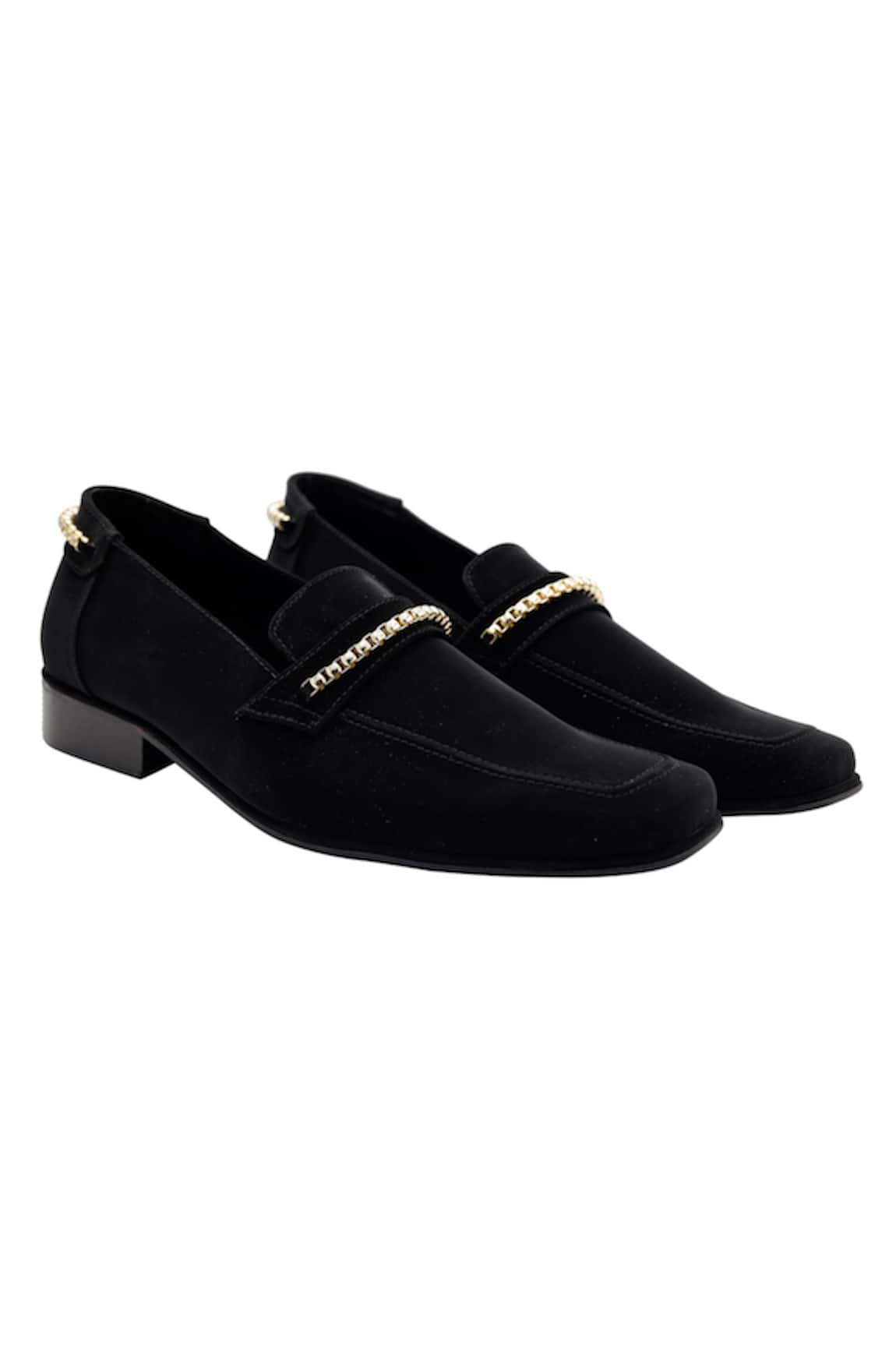 PAKO Peter Chain Embellished Shoes
