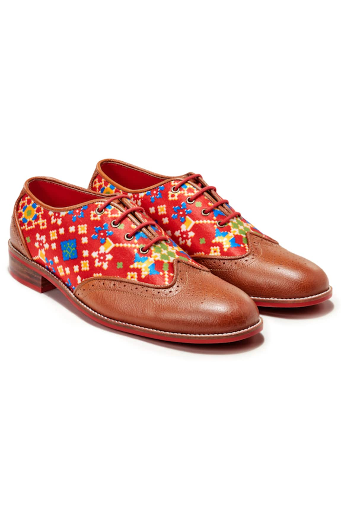 Banjaaran Studio Patola Brogue Shoes