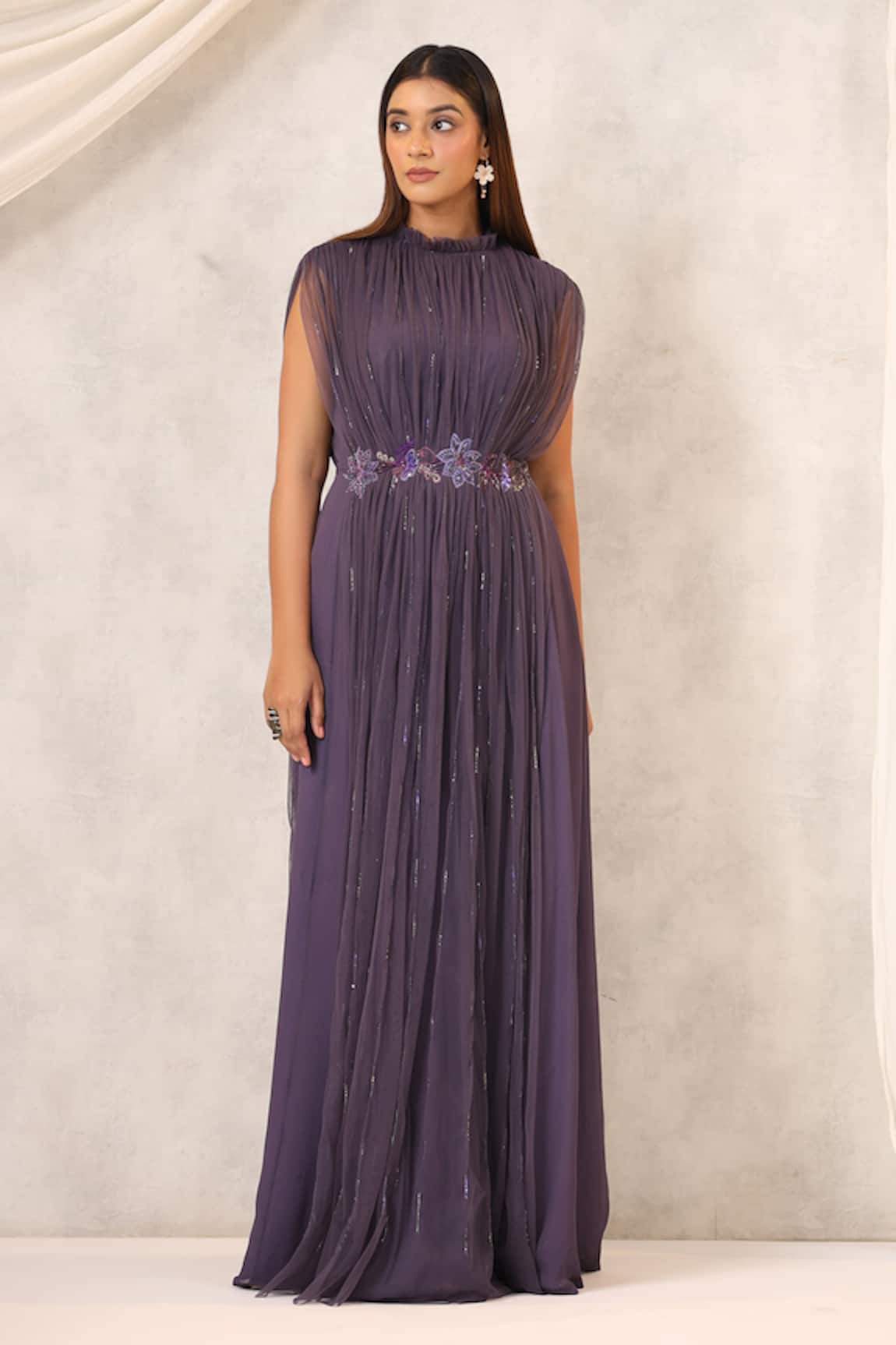 K-Anshika Embellished Gathered Gown 