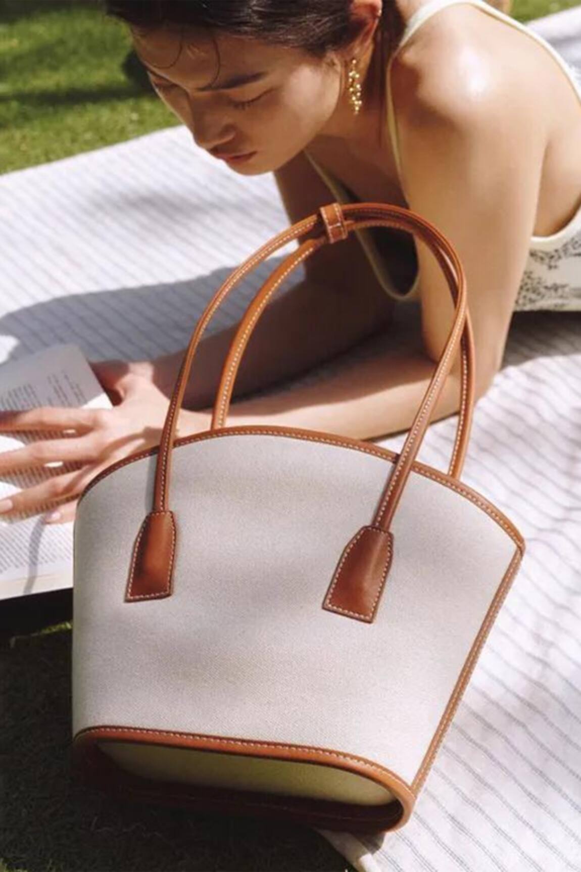 Pine and Drew Rosalie Vegan Leather Bag