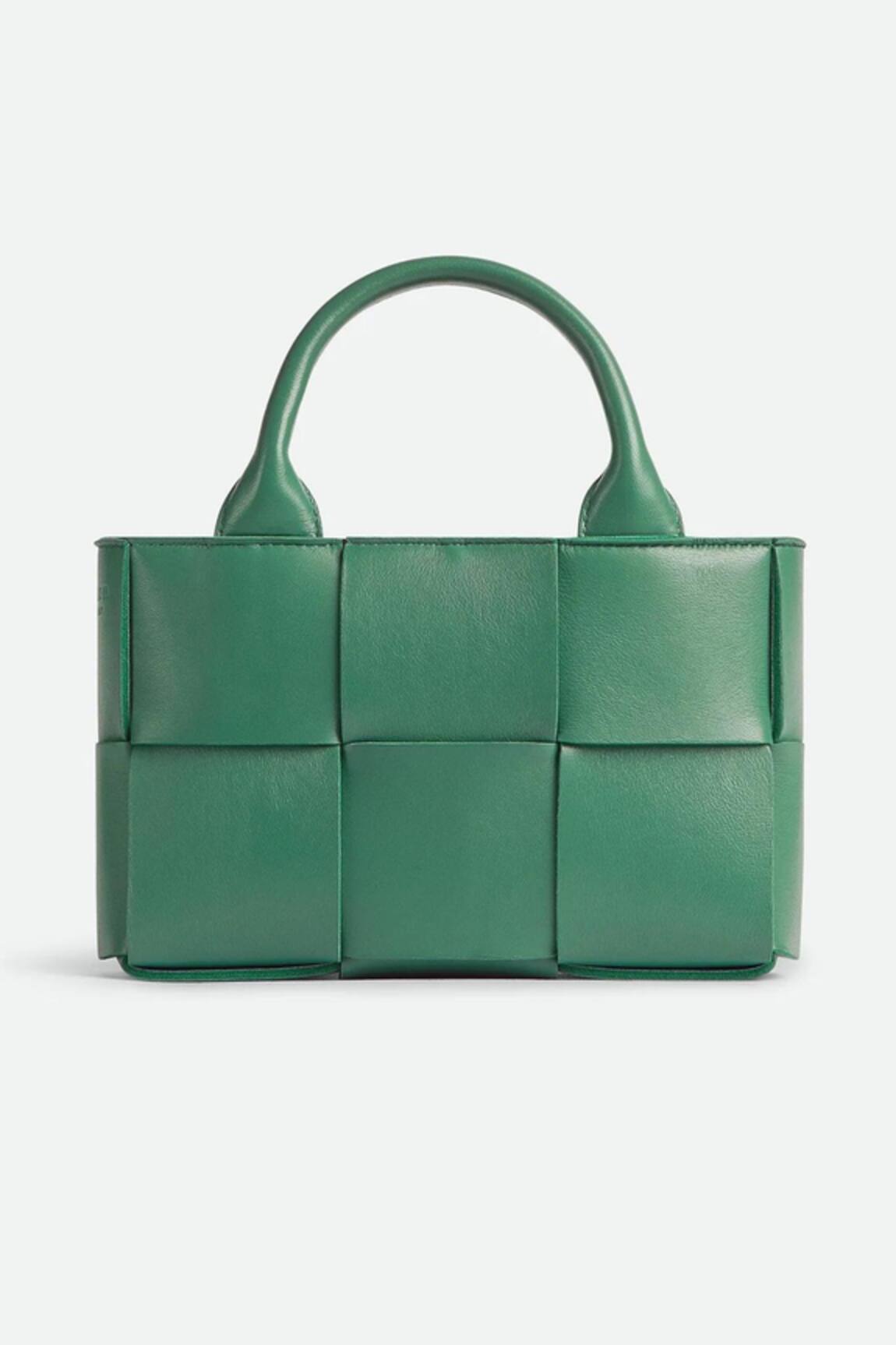 Pine and Drew Aurora Leather Rectangle Shaped Tote Bag