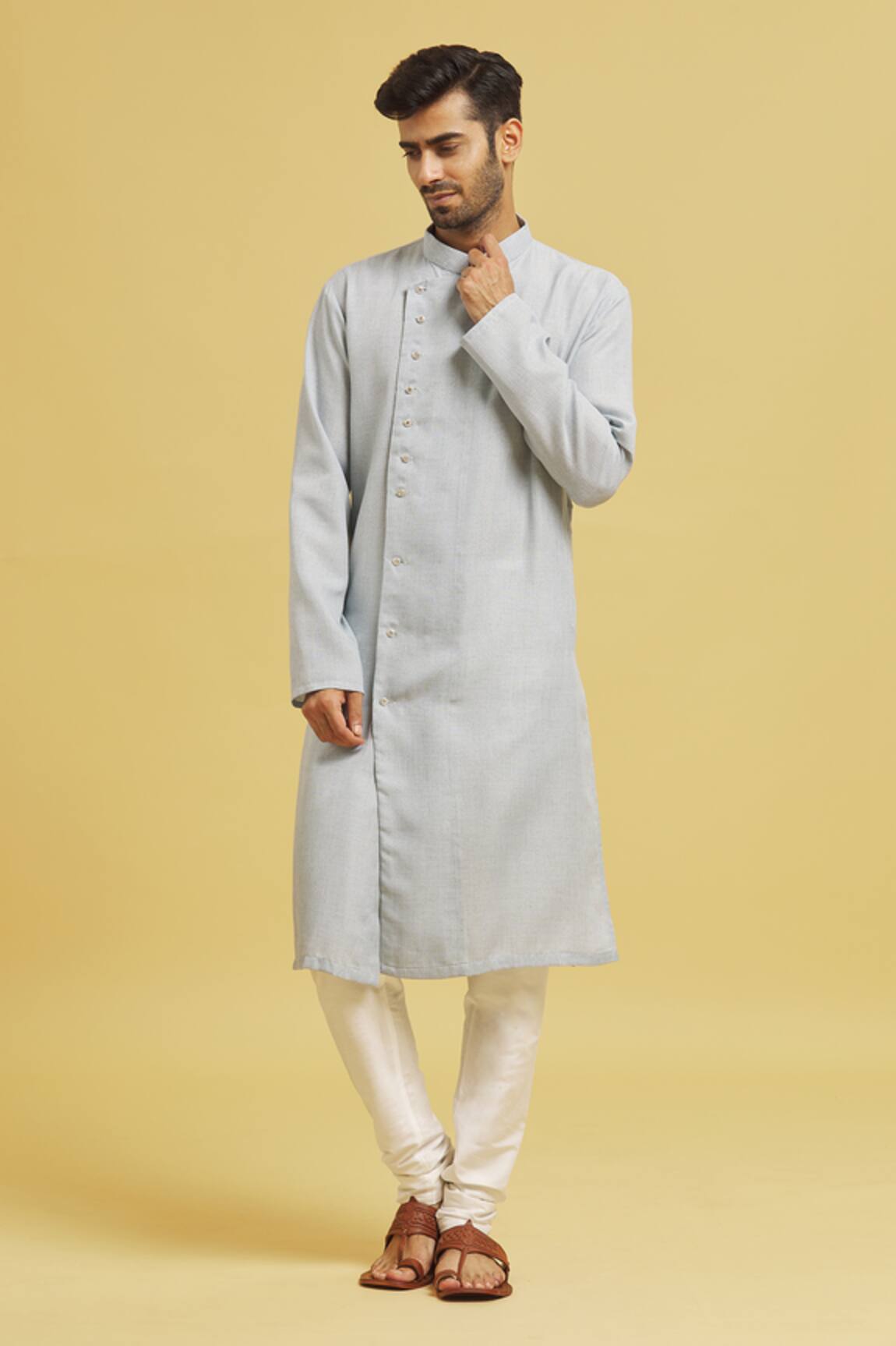 Arihant Rai Sinha Mandarin Collar Kurta Set 