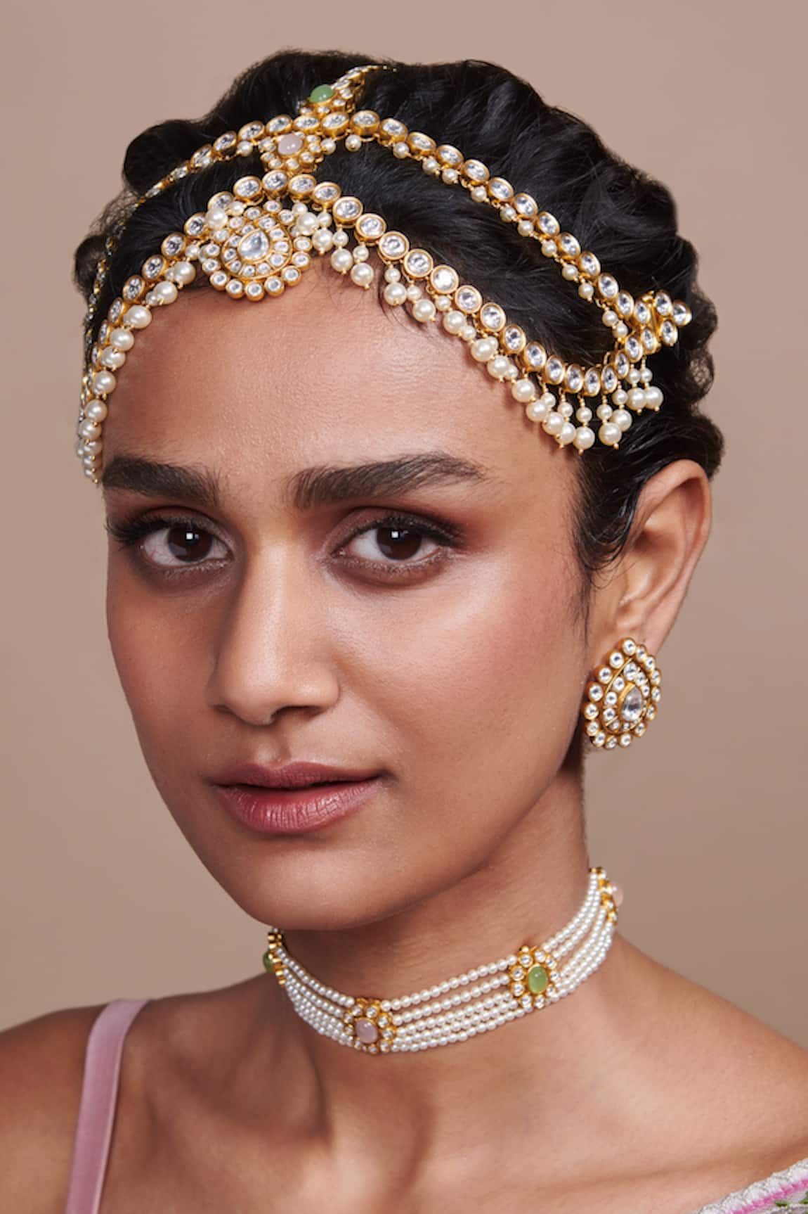Aulerth X Suneet Varma Willow Stone Embellished Choker Necklace