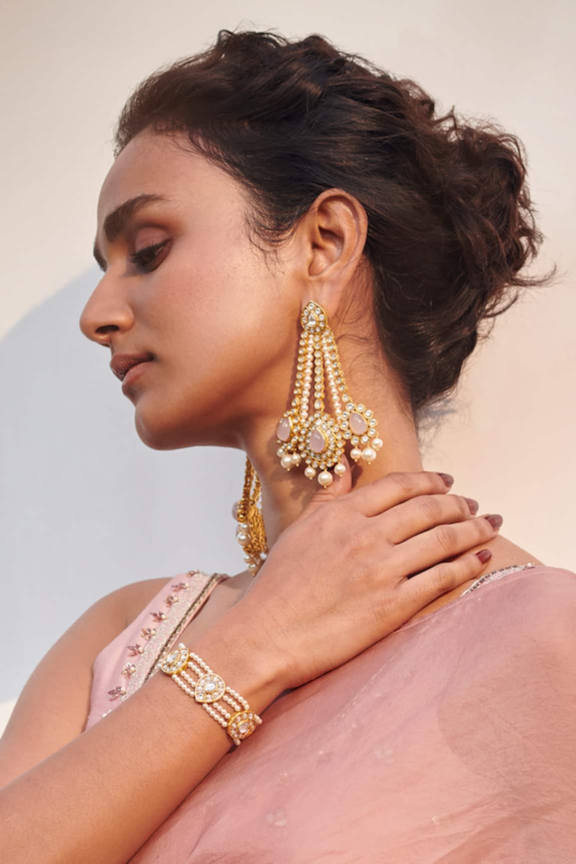 Aulerth X Suneet Varma Harlow Stone Embellished Bracelet