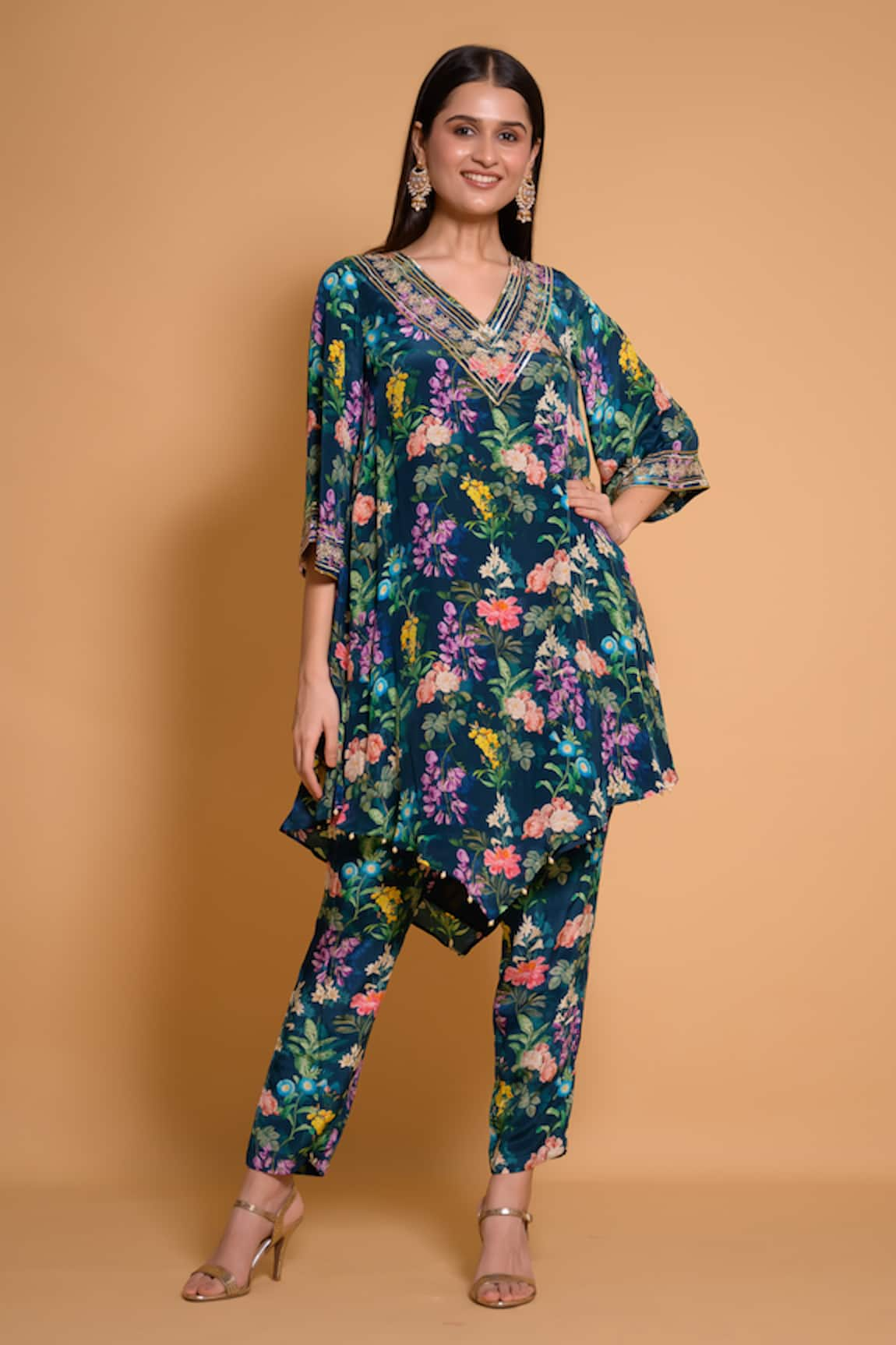 Seams Pret And Couture Mahnoor Floral Print Kurta & Pant Set