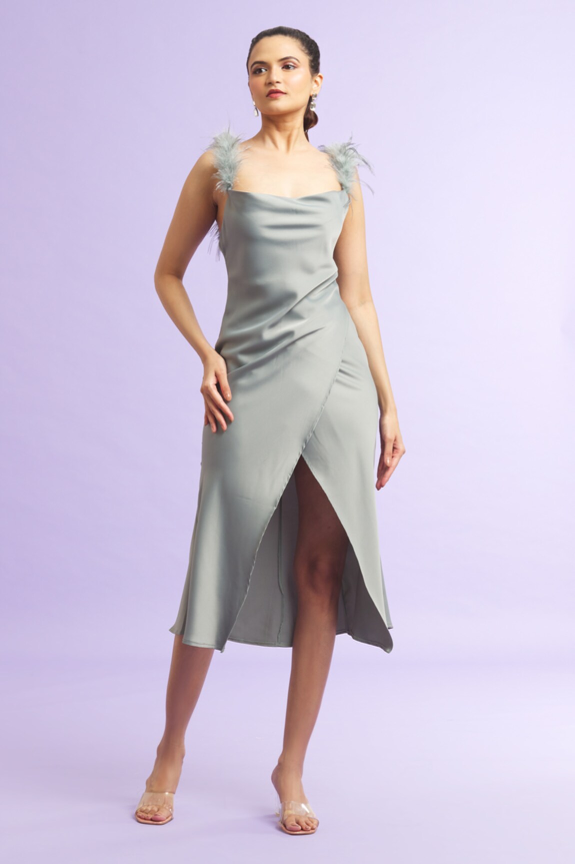 Naintara Bajaj Overlap Panel Dress