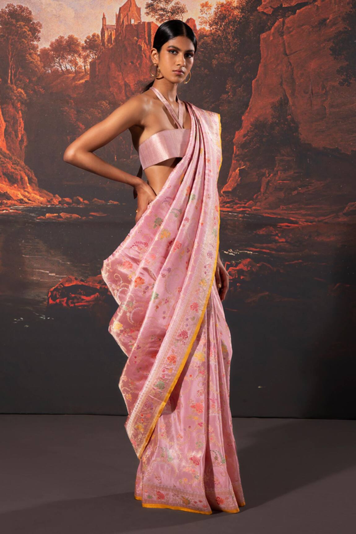 Tissue Sarees - Buy Tissue Silk Saree Online In India | Me99